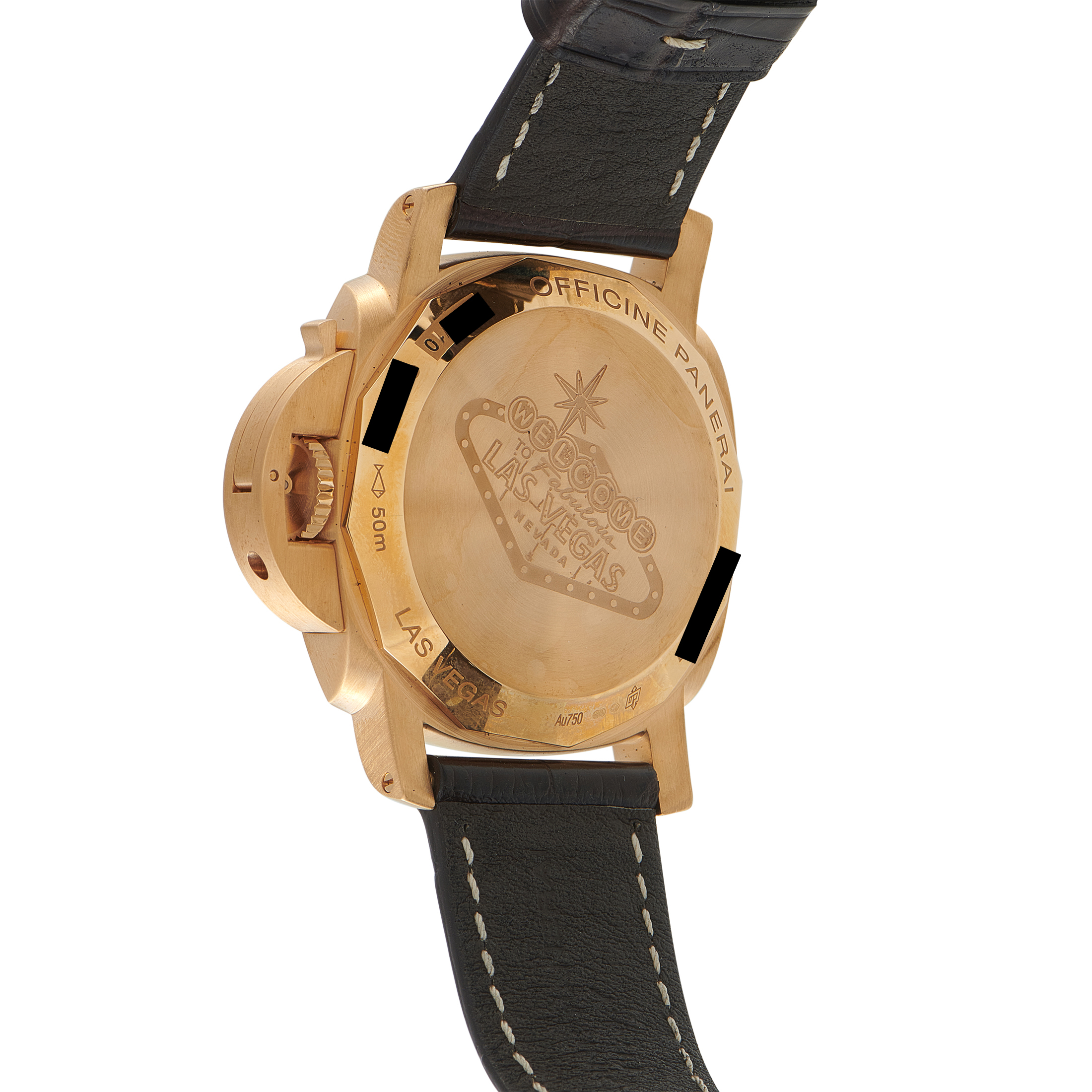Officine Panerai Luminor GMT 10 Days 18K Rose Gold Watch pam00491 - Image 3
