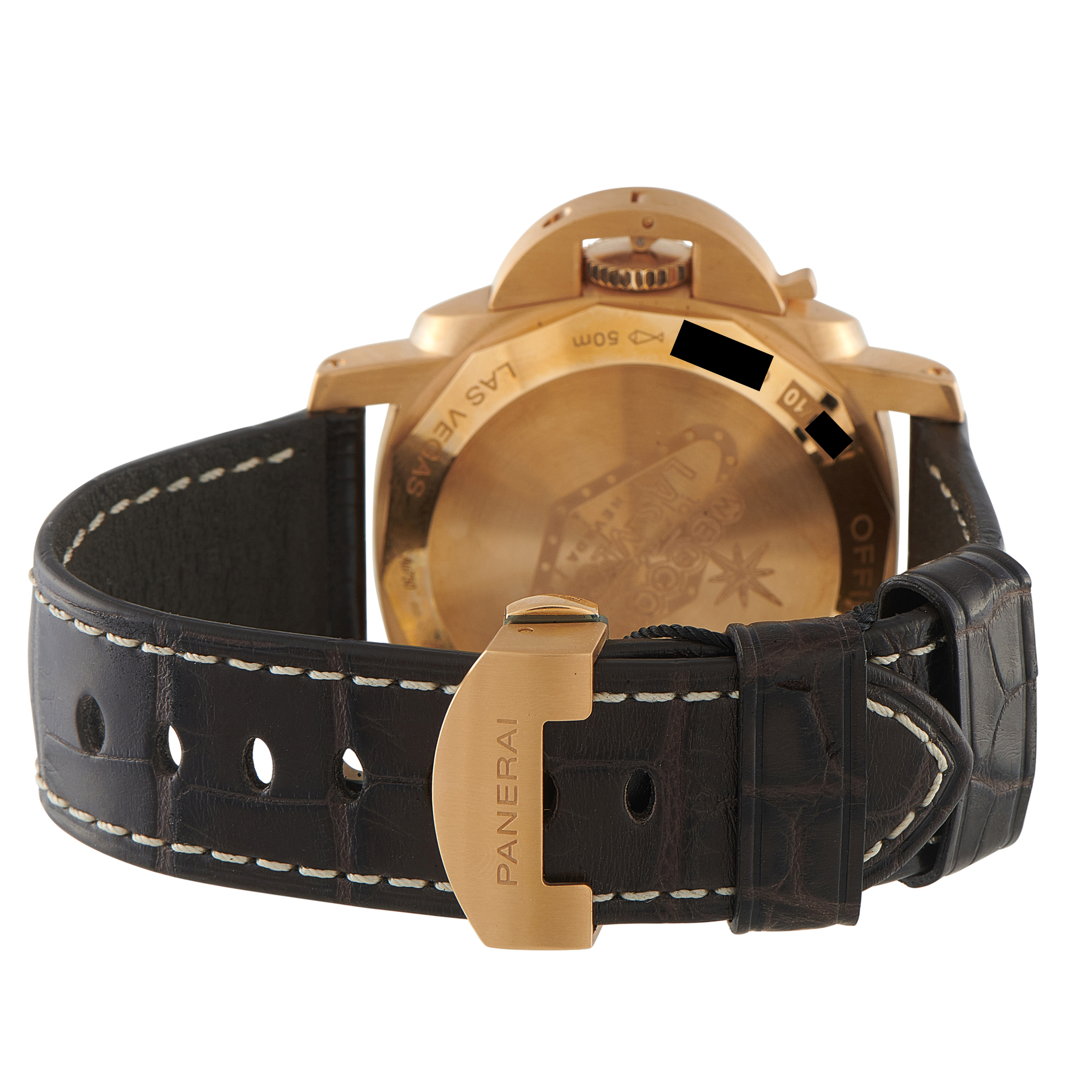 Officine Panerai Luminor GMT 10 Days 18K Rose Gold Watch pam00491 - Image 4