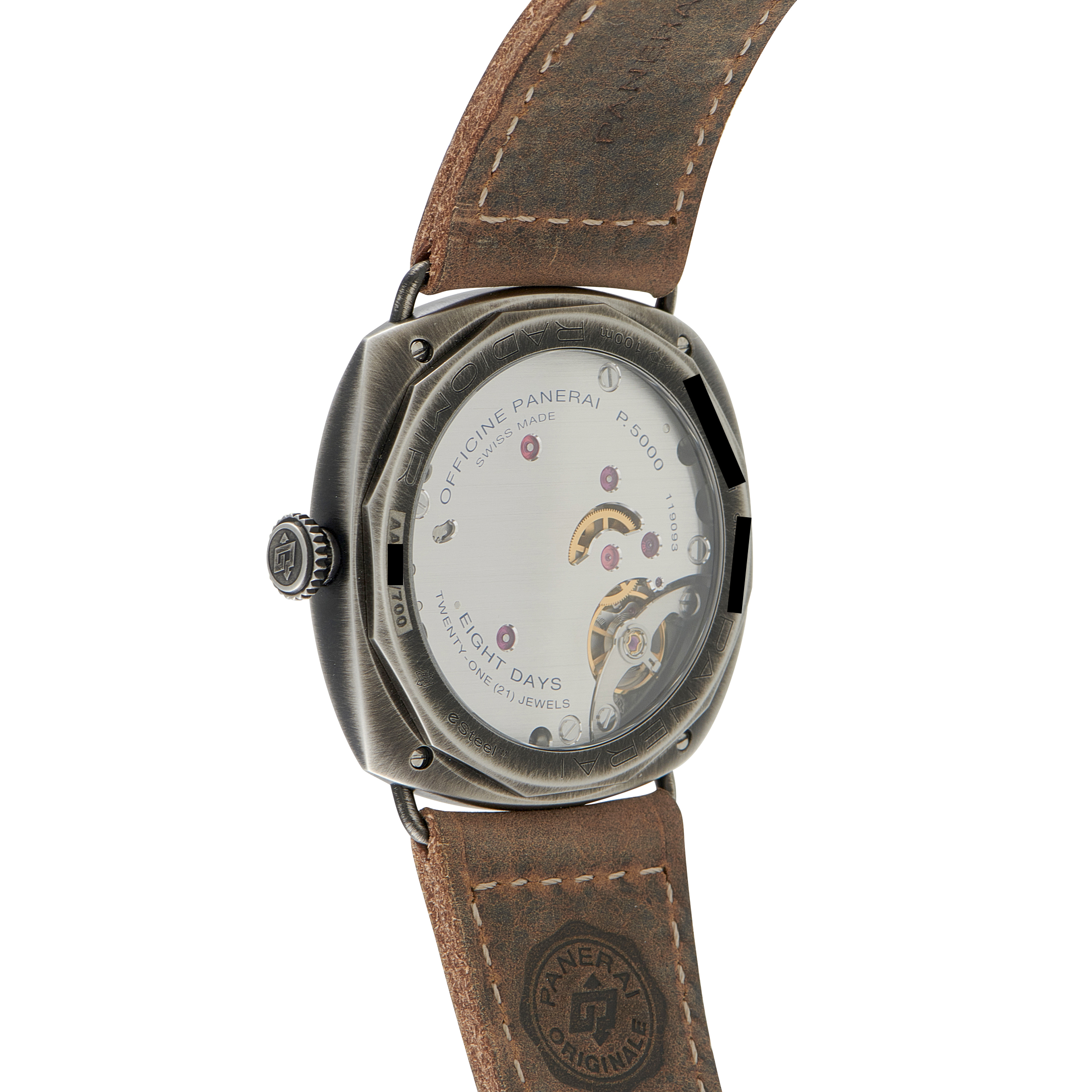 Officine Panerai Radiomir Otto Giorni Brunito eSteel™ Watch PAM01347 - Image 3