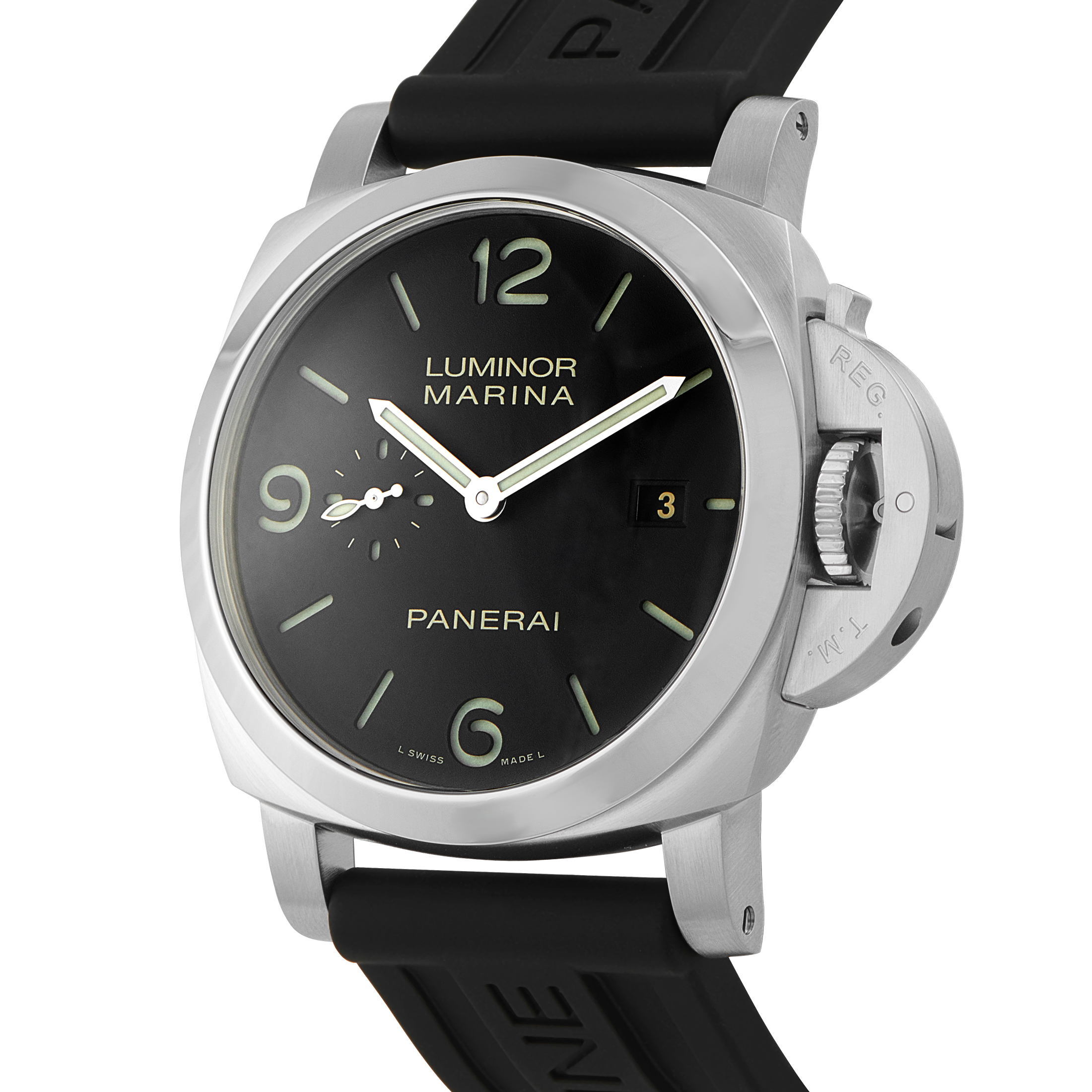 Officine Panerai Luminor Marina Steel Watch Pam03312 - Image 2