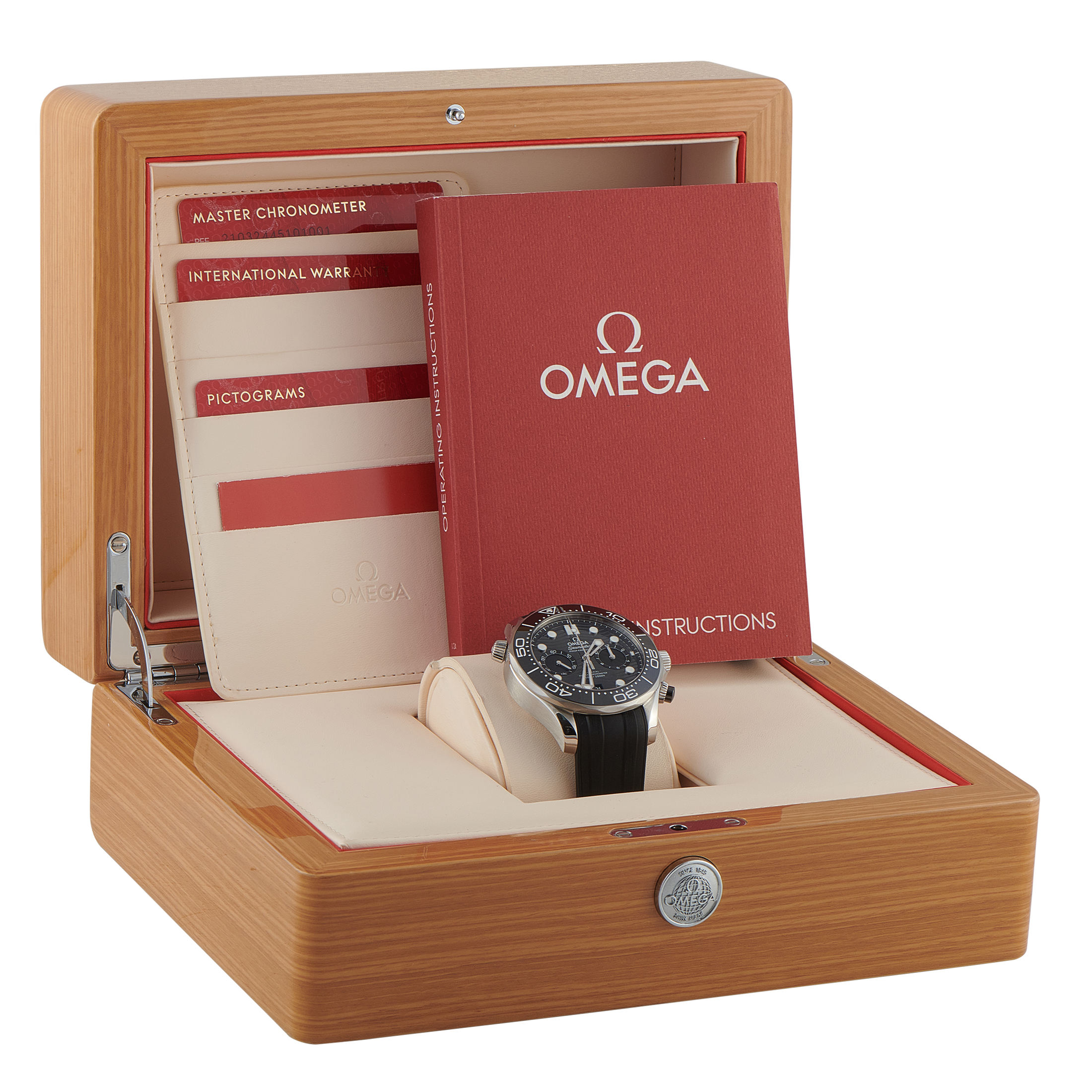 Omega Seamaster Diver 300M Black Dial Watch 210.32.44.51.01.001 - Image 5