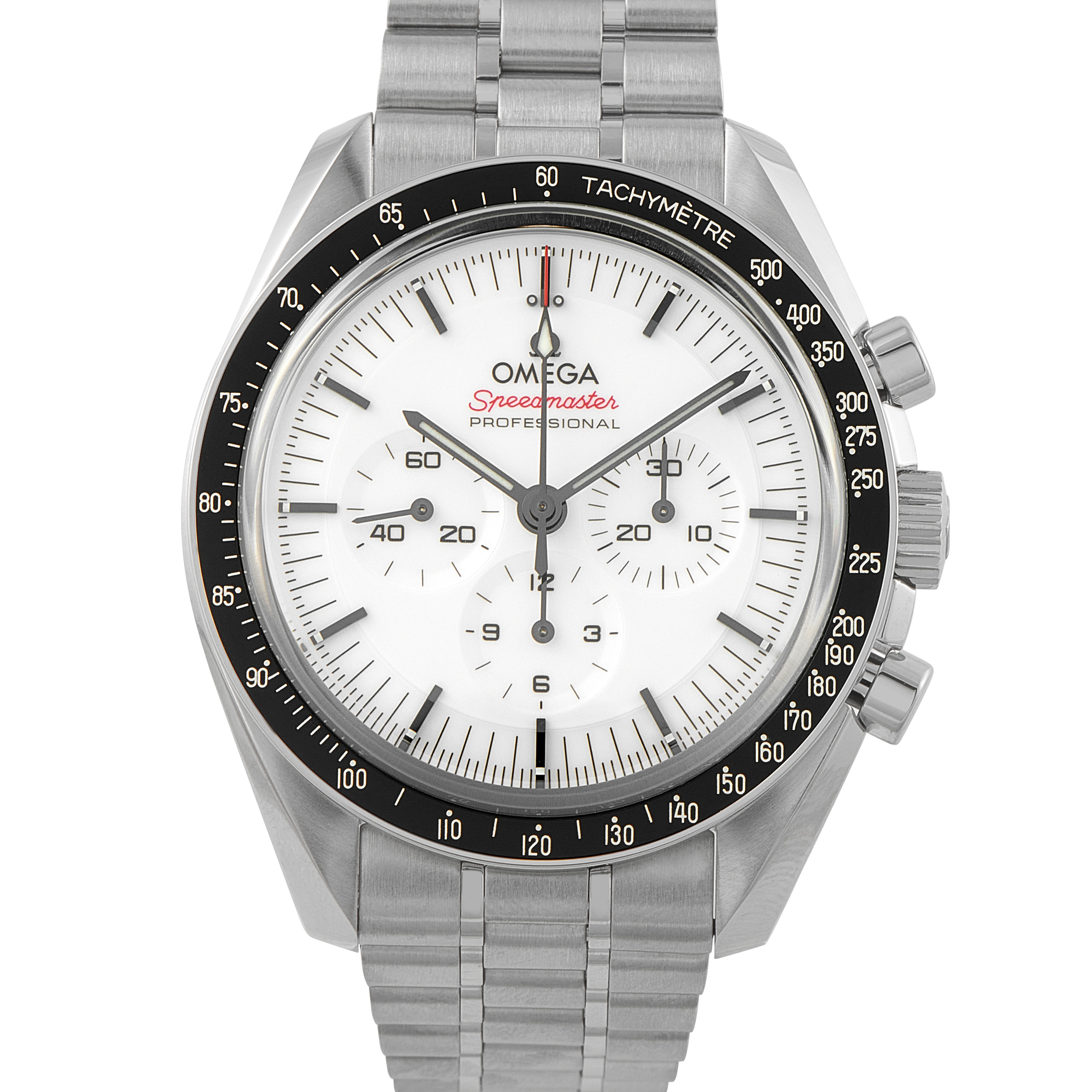 Omega Speedmaster Moonwatch Professional White Dial Steel Watch 310.30.42.50.04.001