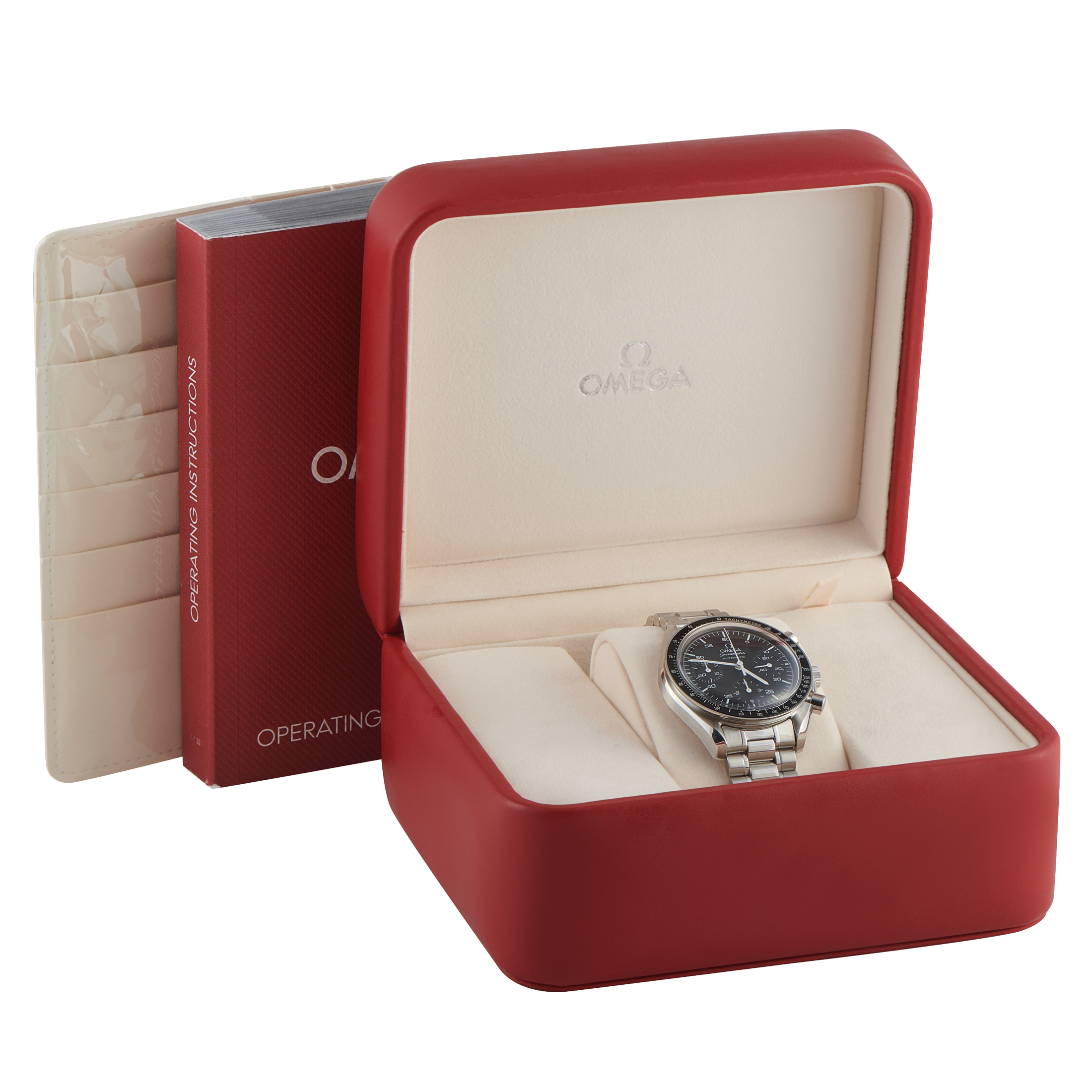 Omega Speedmaster Reduced Steel Watch 3510.50.00 - Image 5