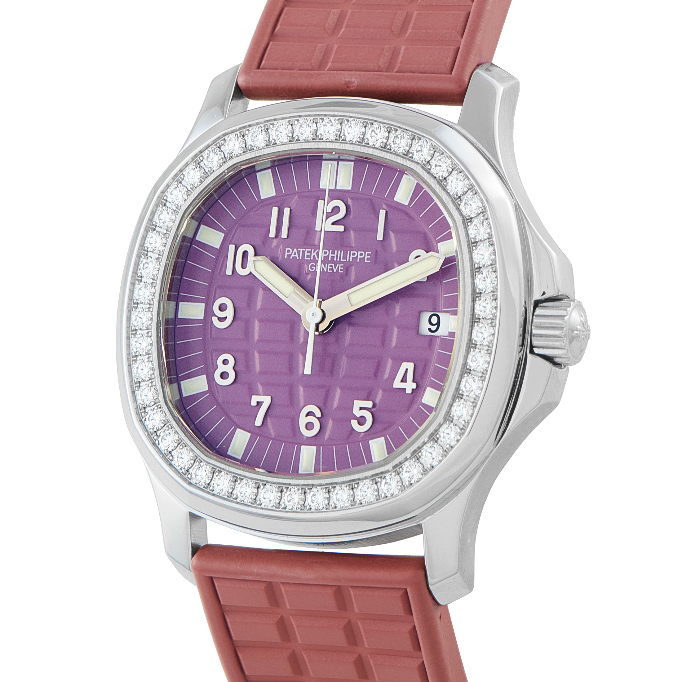 Patek Philippe Aquanaut Luce Pink Dial Steel Watch 5067A - Image 2