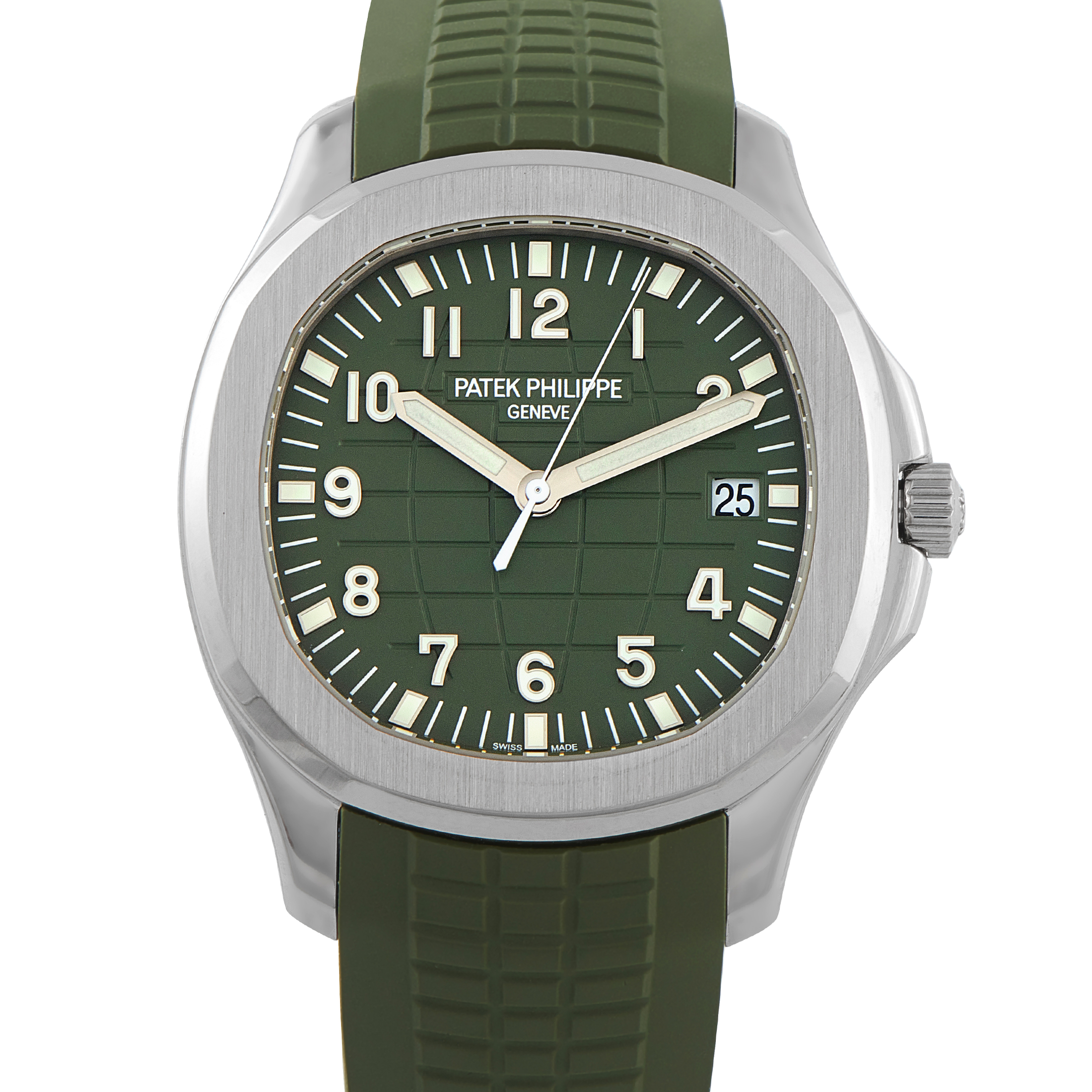 Patek Philippe Aquanaut Jumbo White Gold Watch 5168G-010