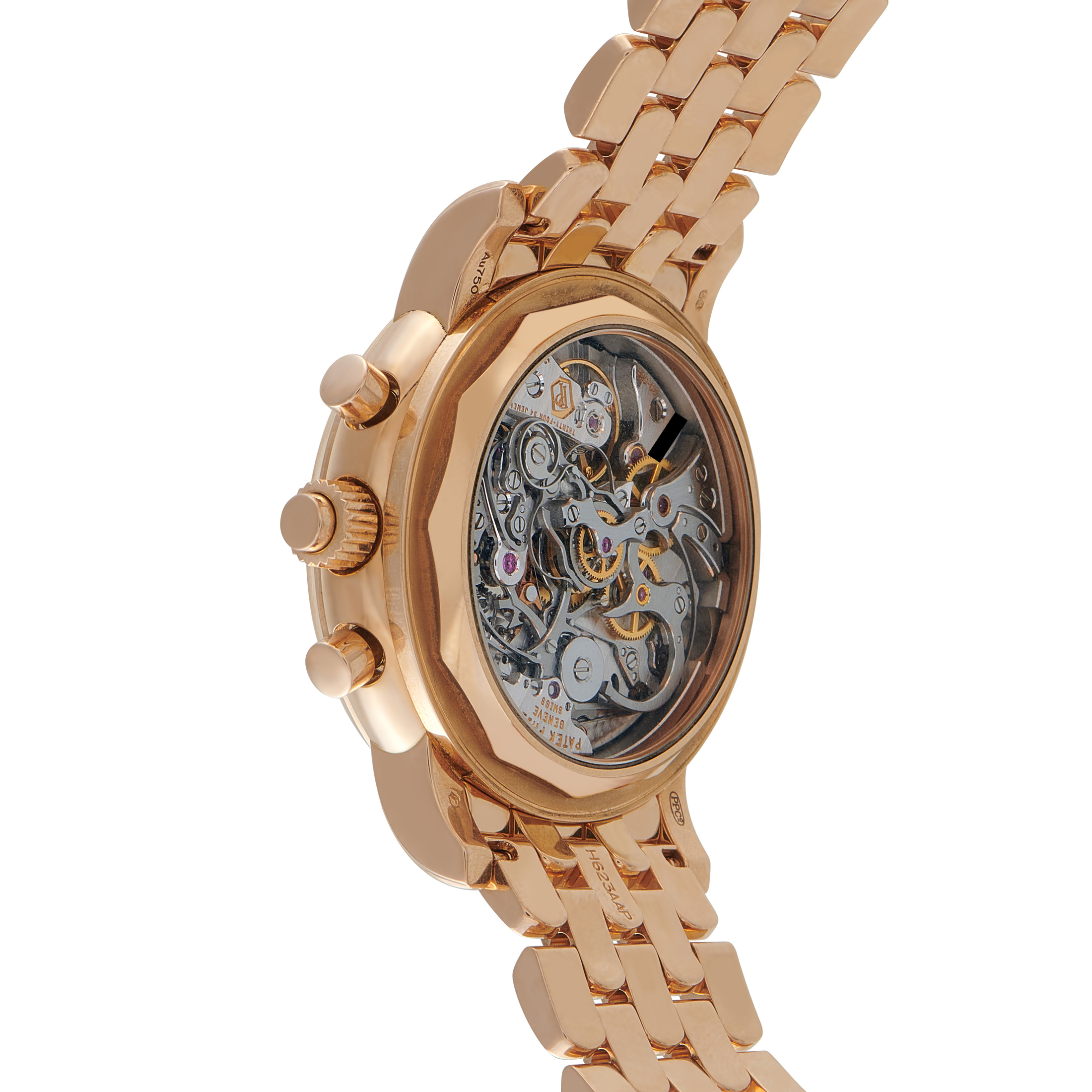 Patek Philippe Grand Complications Split-Seconds Perpetual Calendar Chronograph Rose Gold Watch 5204/1r-001 - Image 3