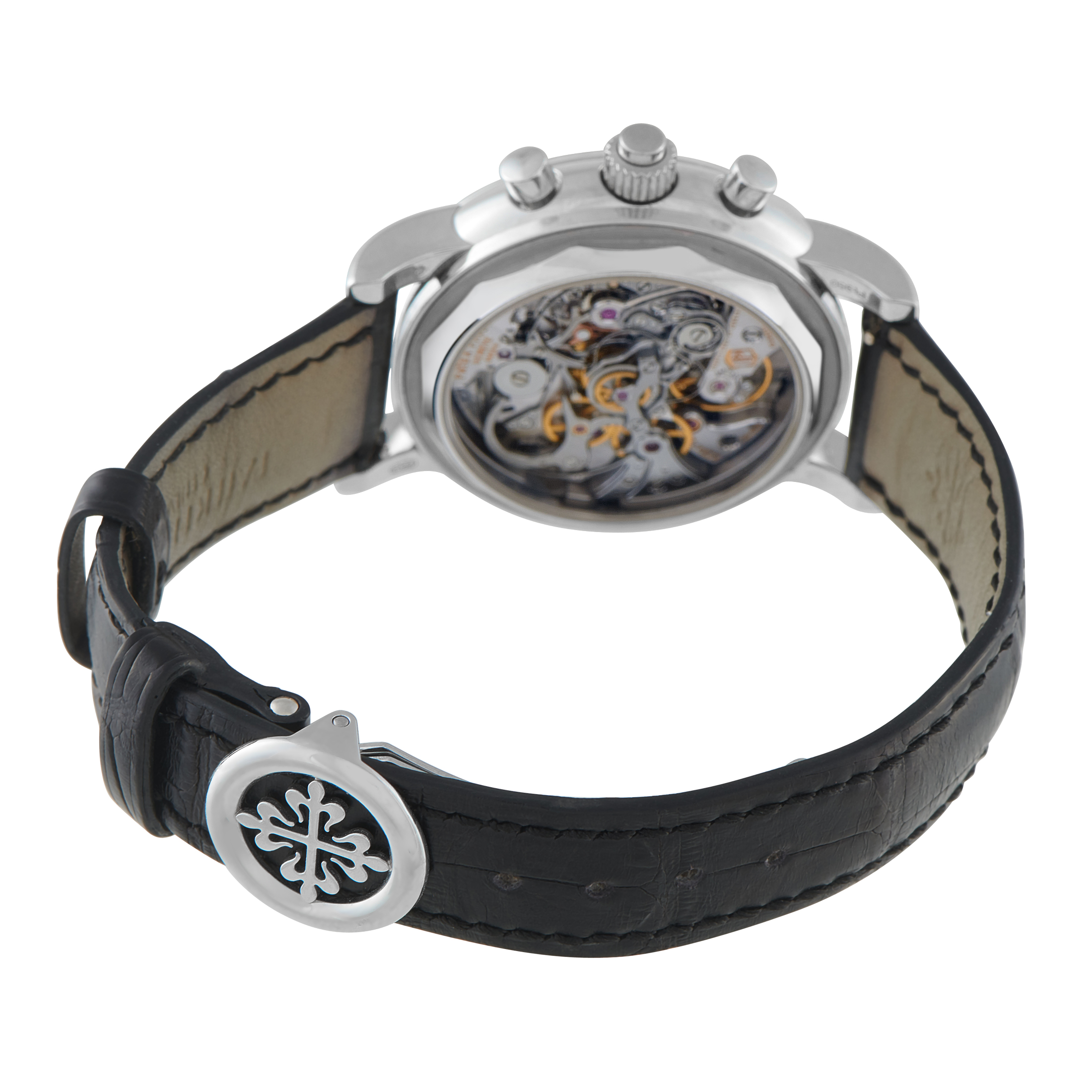 Patek Philippe Grand Complications Perpetual Calendar Split-Seconds Chronograph Platinum Watch 5204p-010 - Image 4
