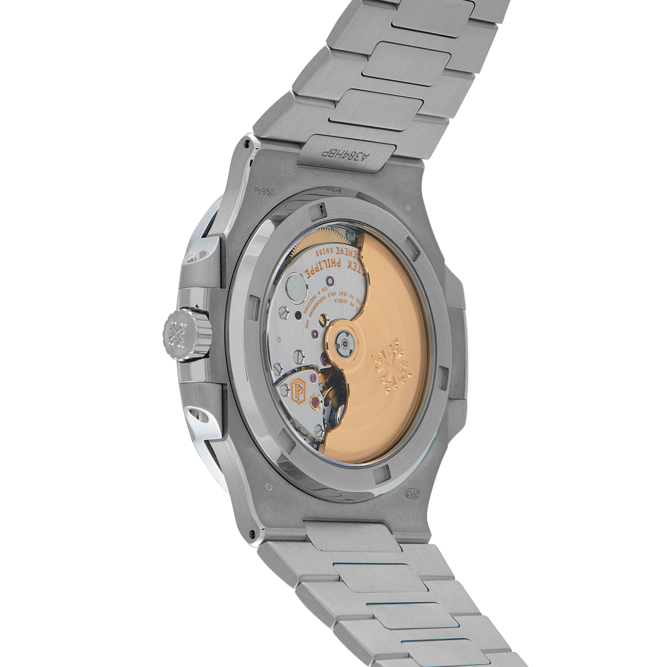 Patek Philippe Nautilus Diamond and Platinum Watch 5711/110P-001 - Image 3