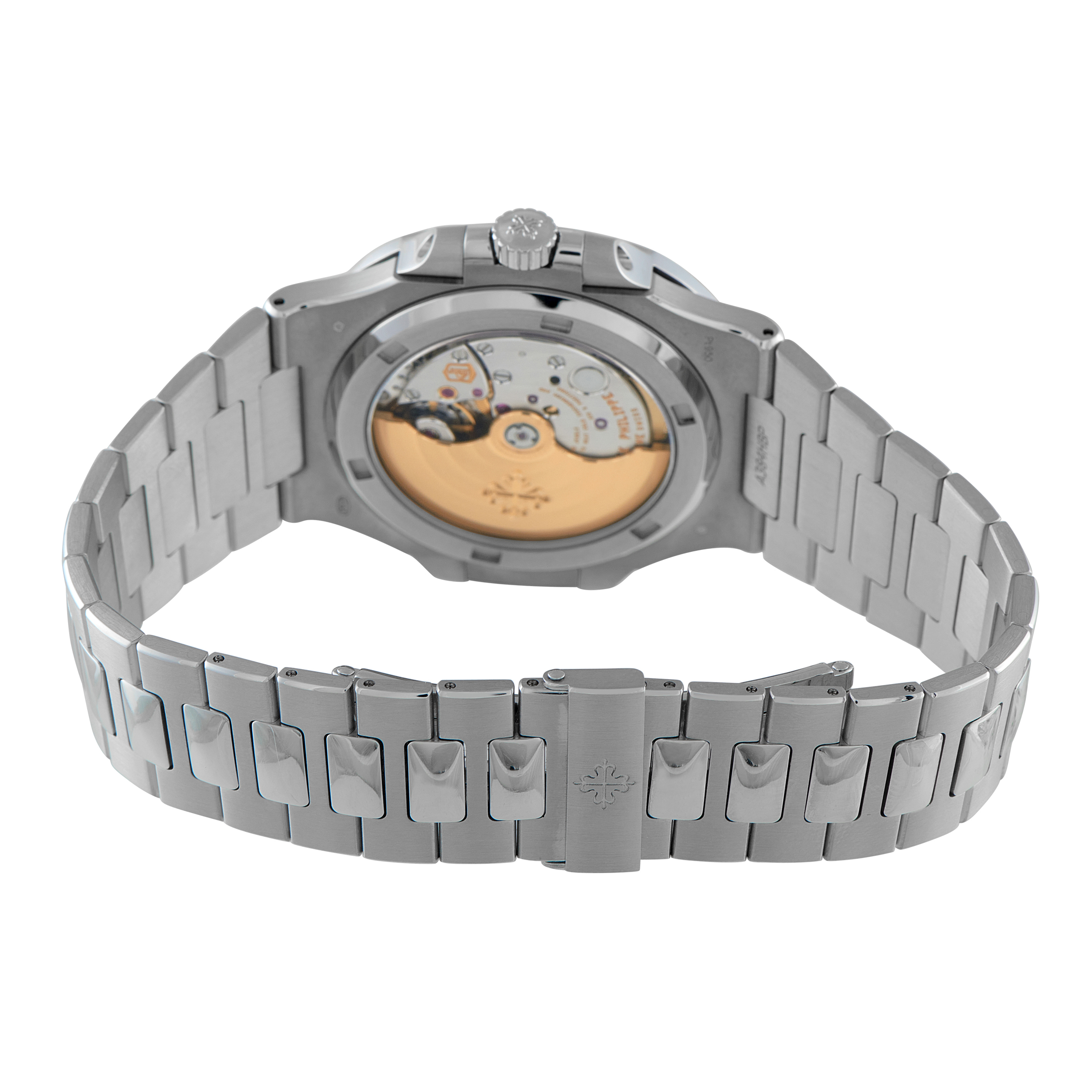Patek Philippe Nautilus Diamond and Platinum Watch 5711/110P-001 - Image 4
