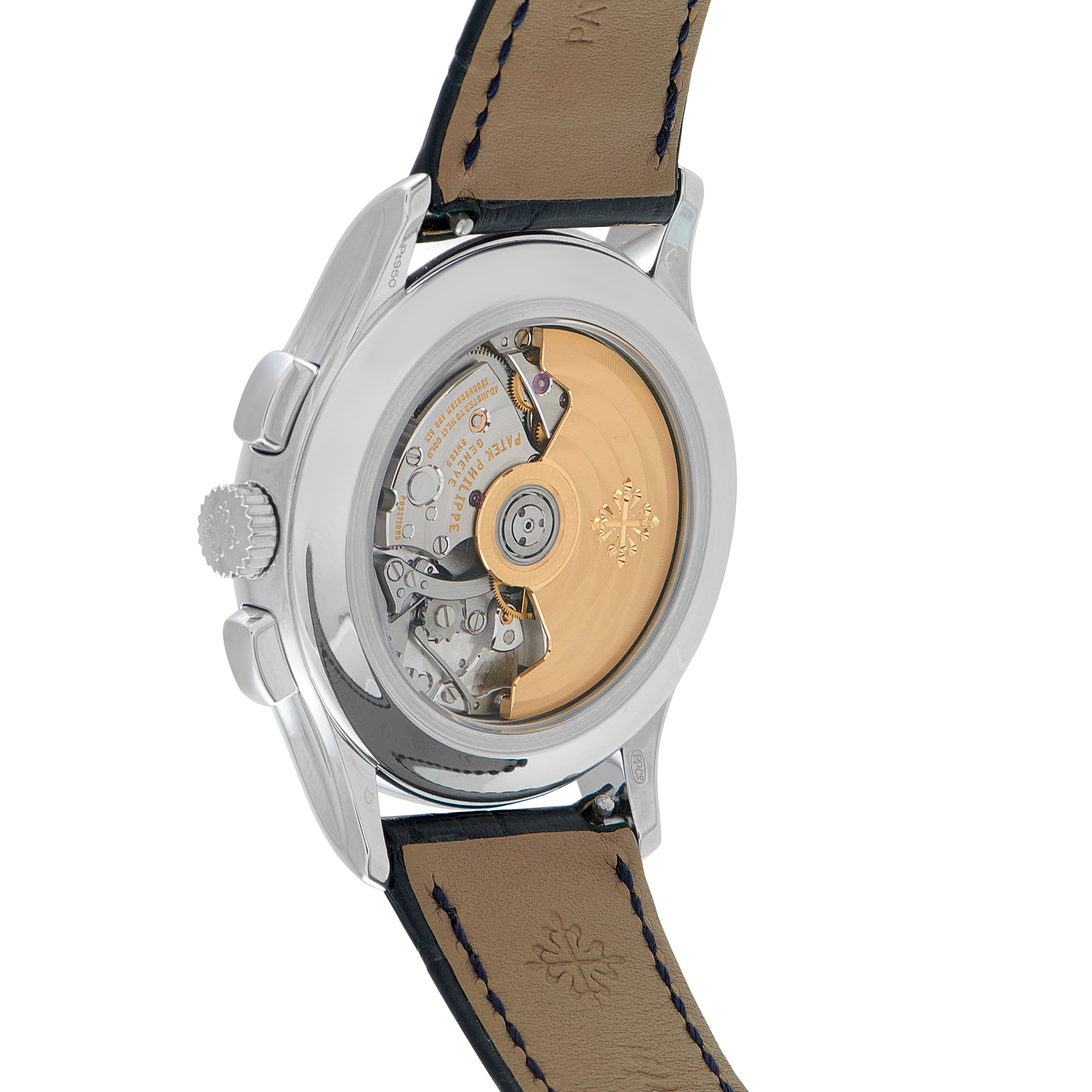 Patek Philippe Flyback Chronograph Annual Calendar Platinum Watch 5905P-001 - Image 3
