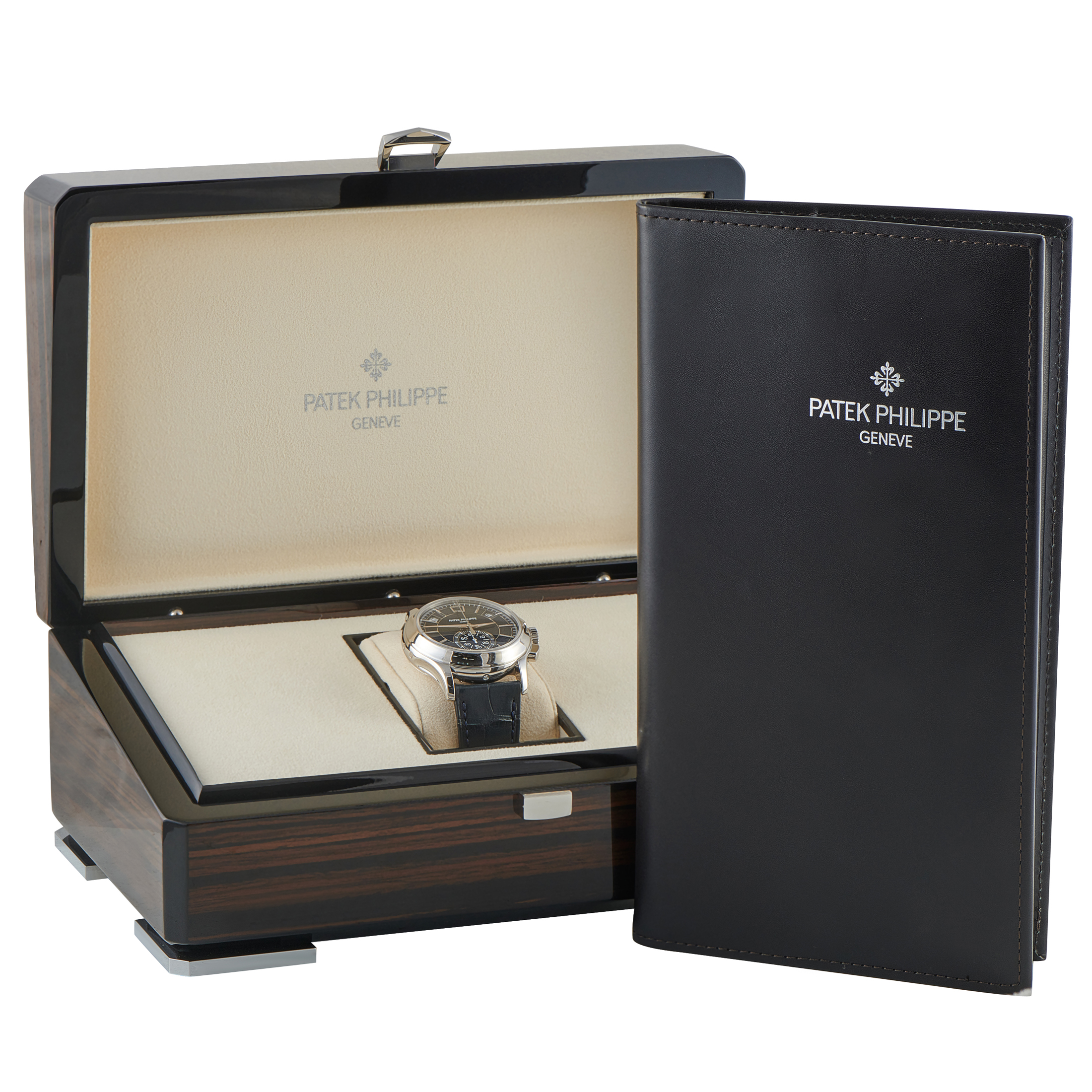 Patek Philippe Flyback Chronograph Annual Calendar Platinum Watch 5905P-001 - Image 5