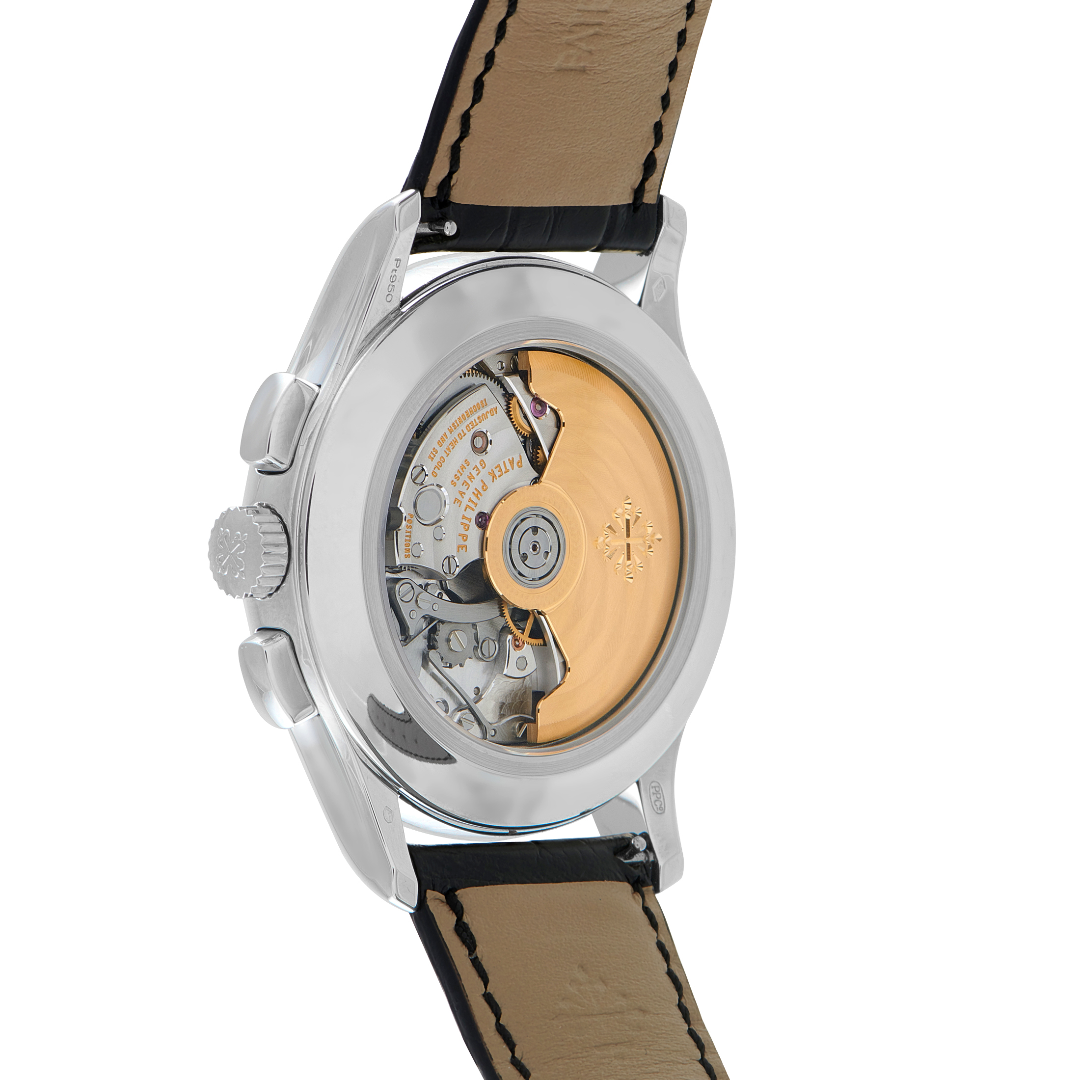 Patek Philippe Complications Annual Calendar Chronograph Platinum Watch 5905p-010 - Image 3
