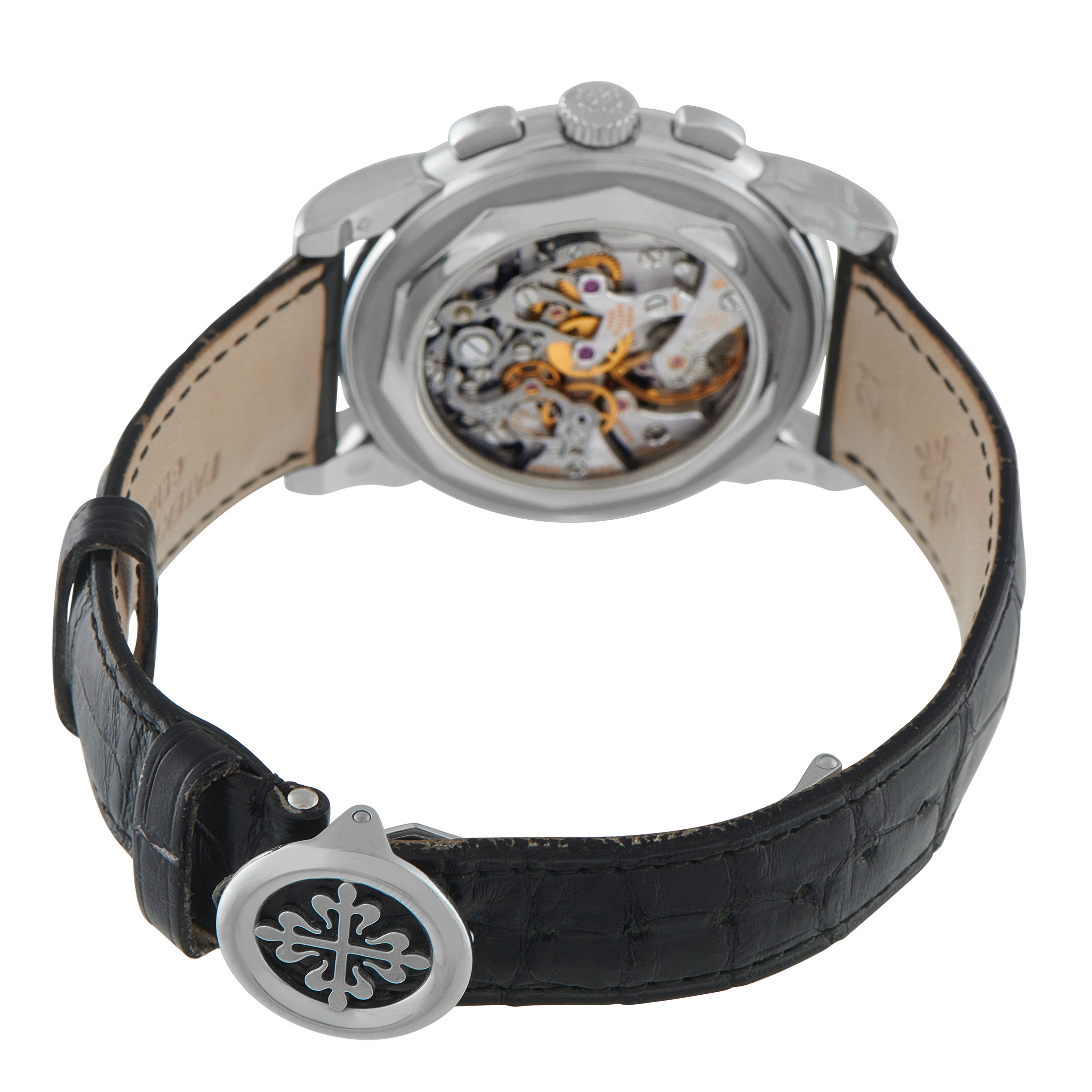 Patek Philippe Grand Complications Perpetual Calendar Chronograph Platinum Watch 5970P-001 - Image 4