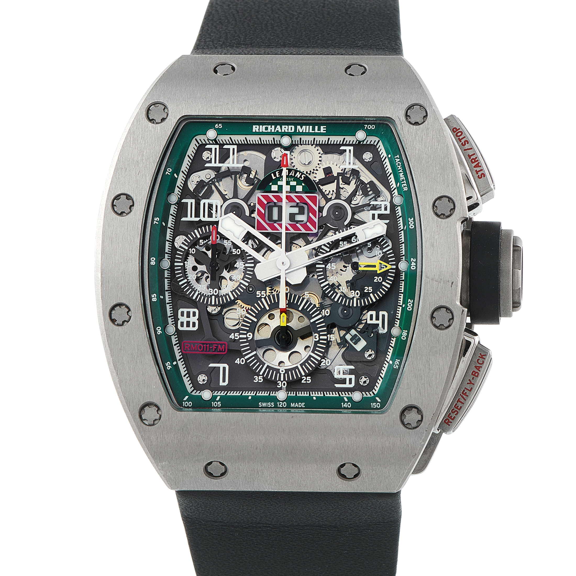 Richard Mille RM 011 Felipe Massa "Le Mans Classic" Chronograph Watch RM011 AH TI