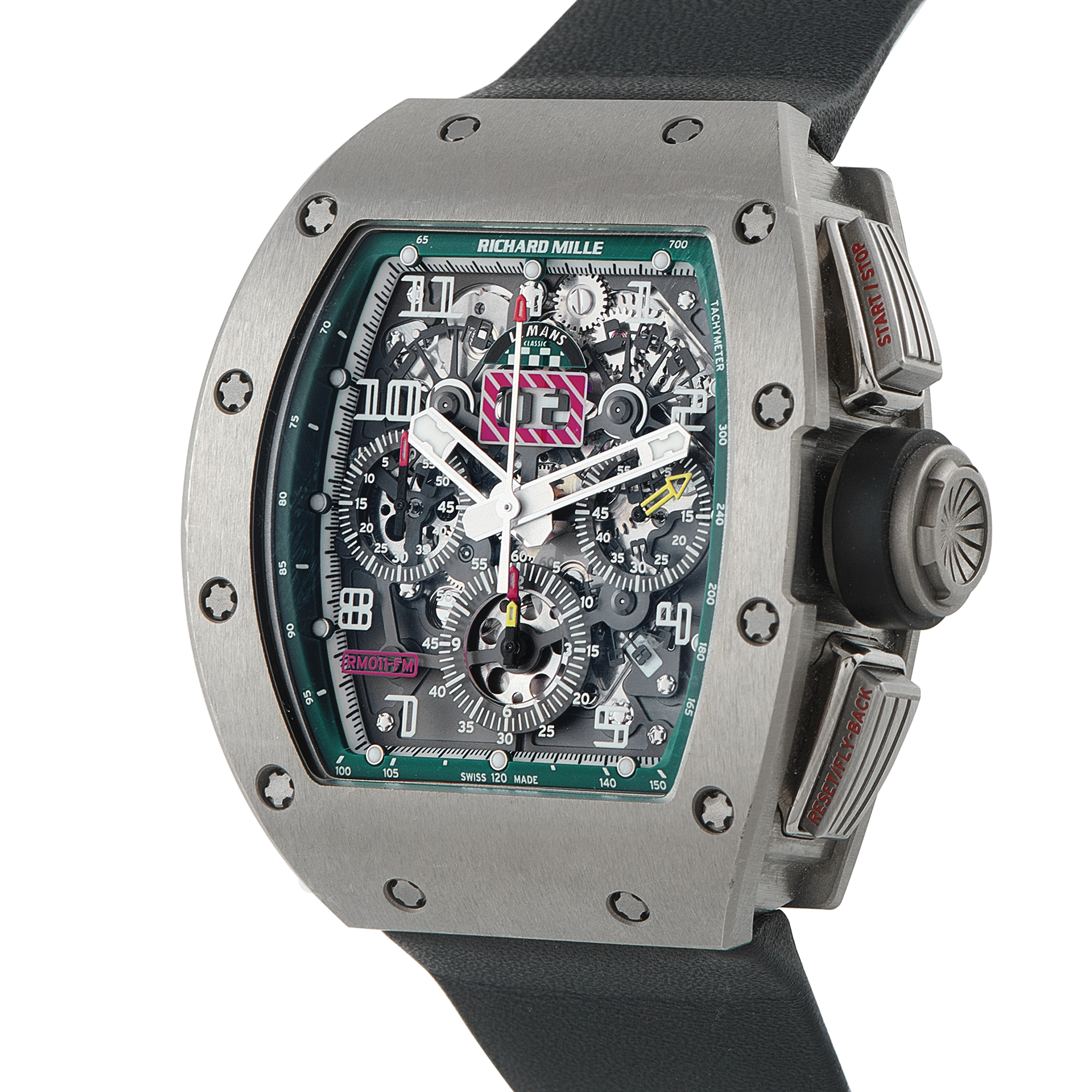 Richard Mille RM 011 Felipe Massa "Le Mans Classic" Chronograph Watch RM011 AH TI - Image 2