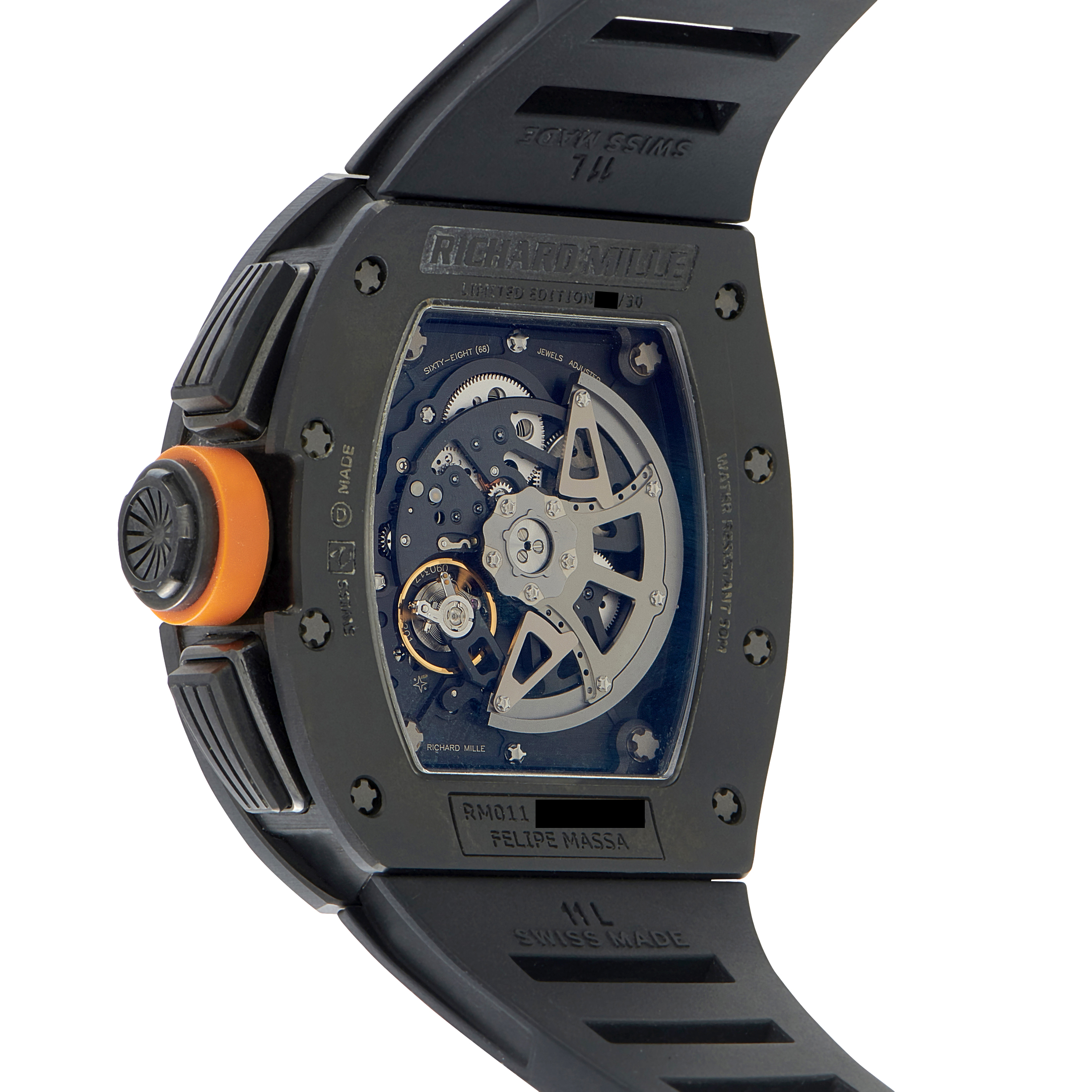 Richard Mille Automatic Flyback Chronograph Felipe Massa Watch RM011 - Image 3