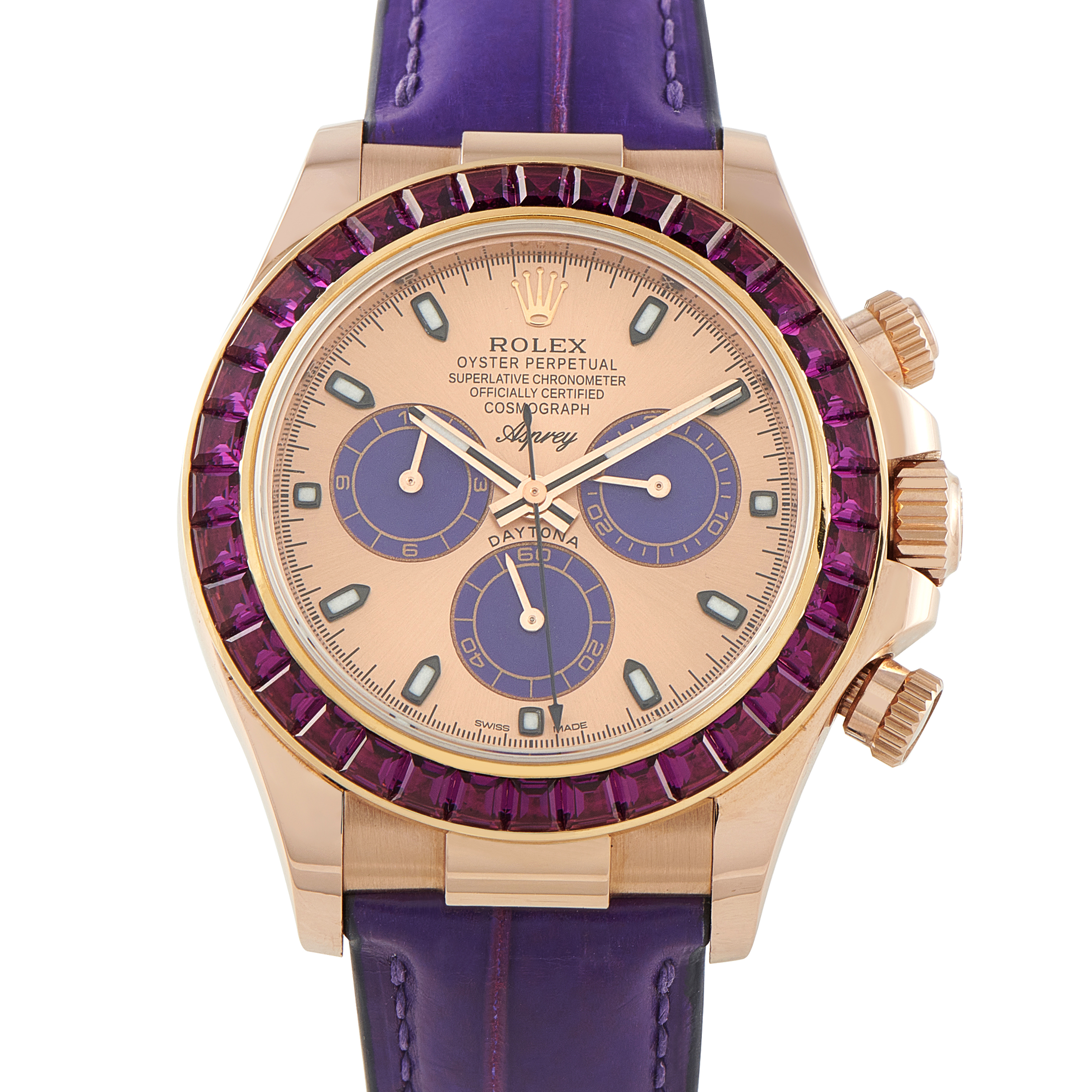 Rolex x Asprey Daytona Everose Gold Watch 116515 - 40 mm - Rose