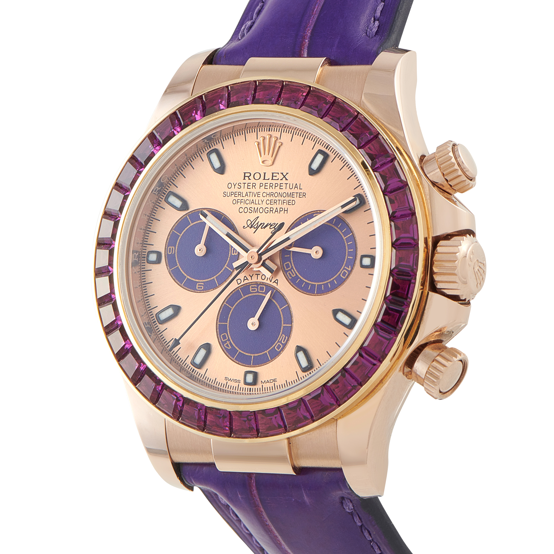 Rolex x Asprey Daytona Everose Gold Watch 116515 - 40 mm - Rose