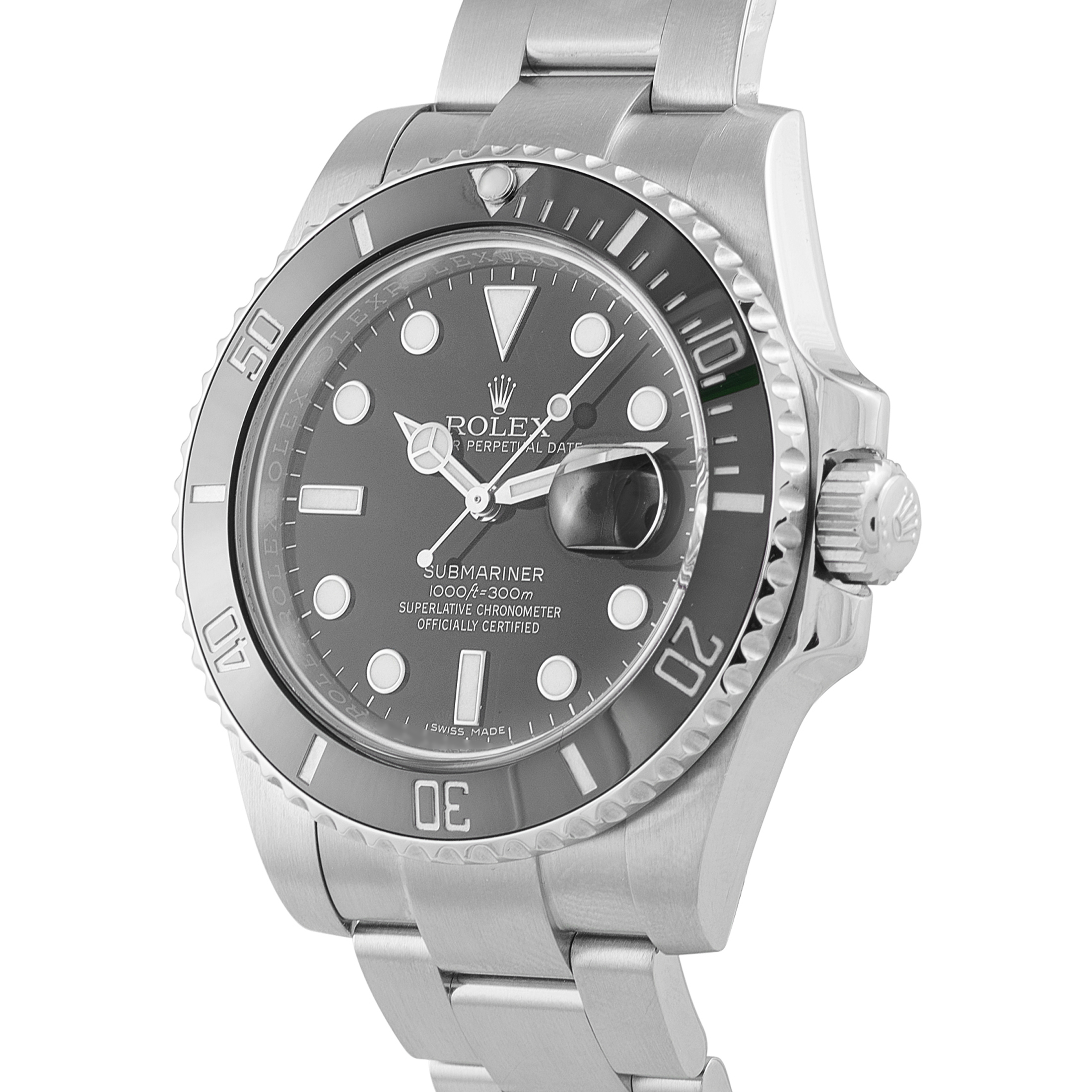 Rolex Submariner Black Dial Steel Watch 116610LN - Image 2