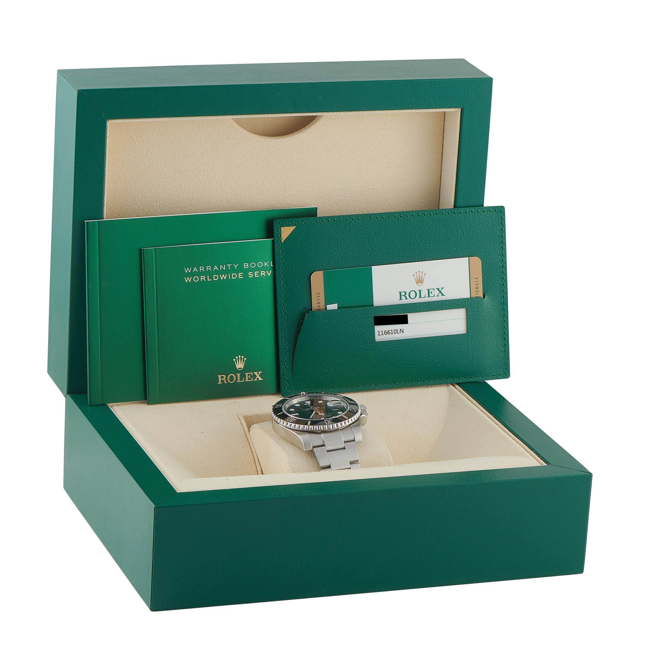 Rolex Submariner Black Dial Steel Watch 116610LN - Image 5