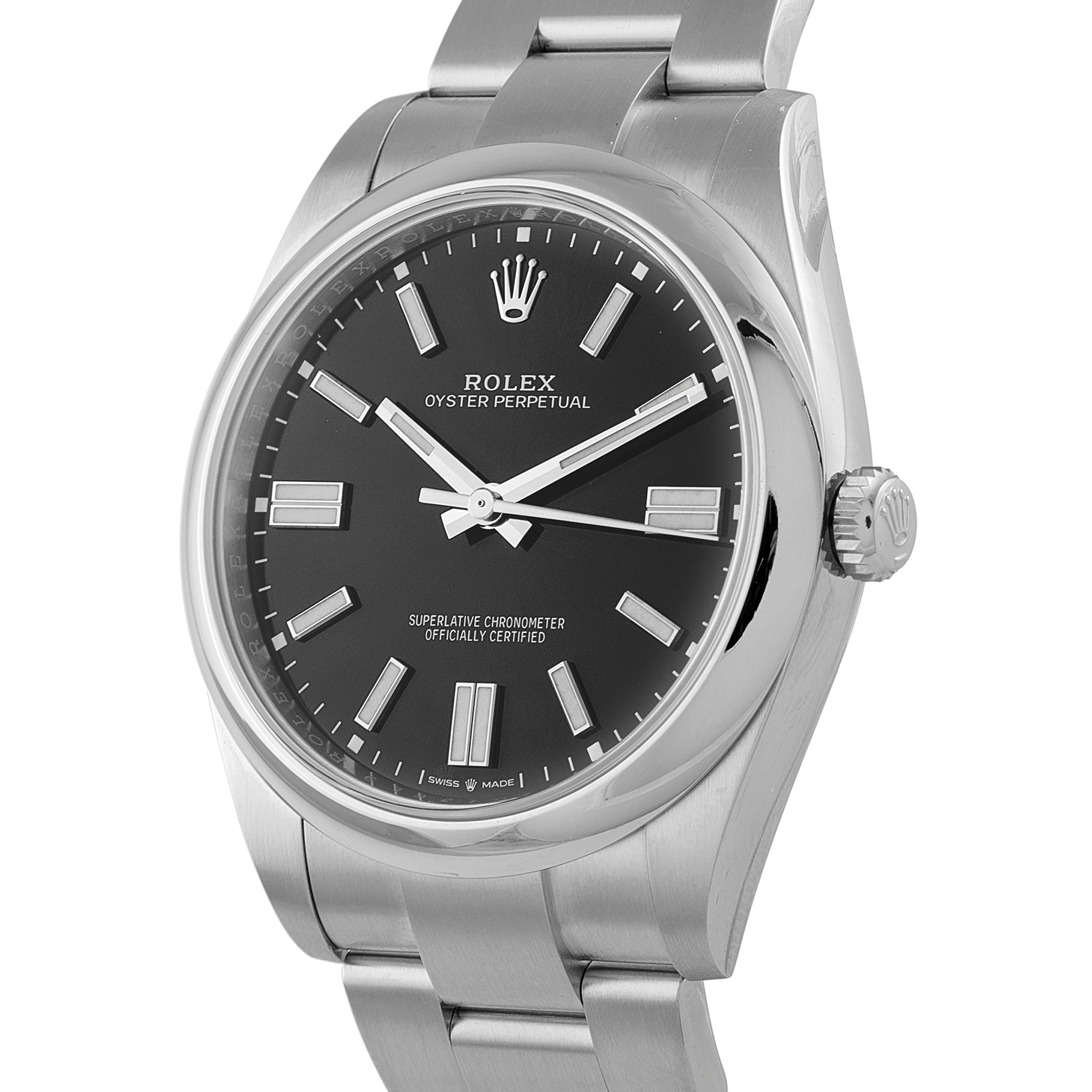 Rolex Oyster Perpetual 36 Black Dial Steel Watch 126000 - Image 2