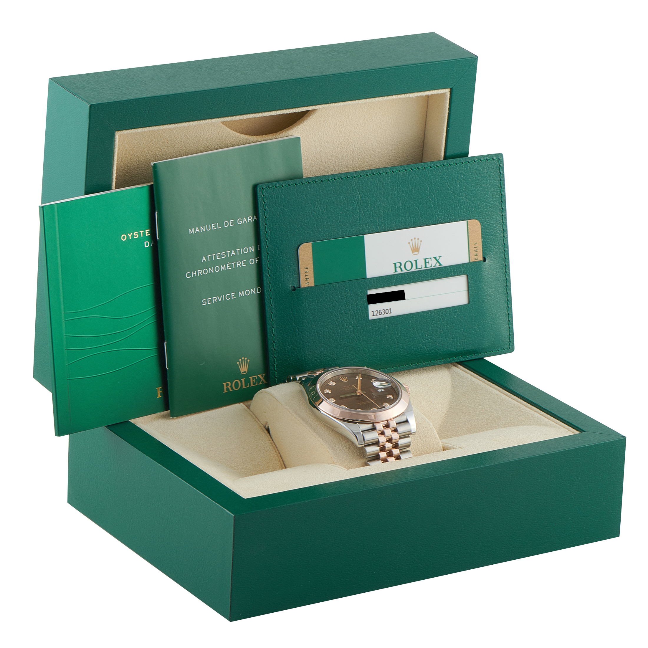 Rolex Datejust 41 Chocolate Dial Two-Tone Jubilee Watch Watch 126301 - Image 5