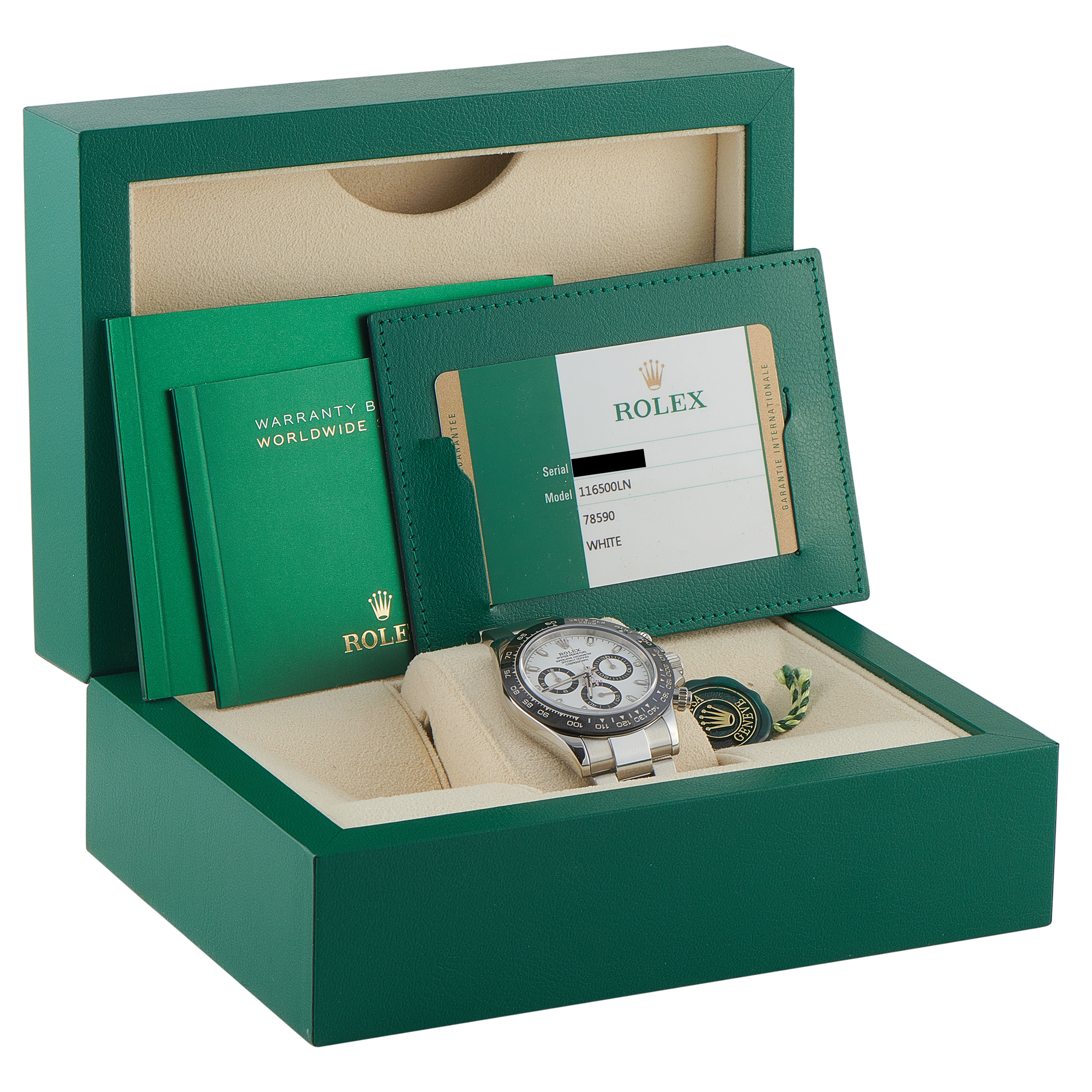Rolex Cosmograph Daytona White Panda Dial Watch 116500LN - Image 5