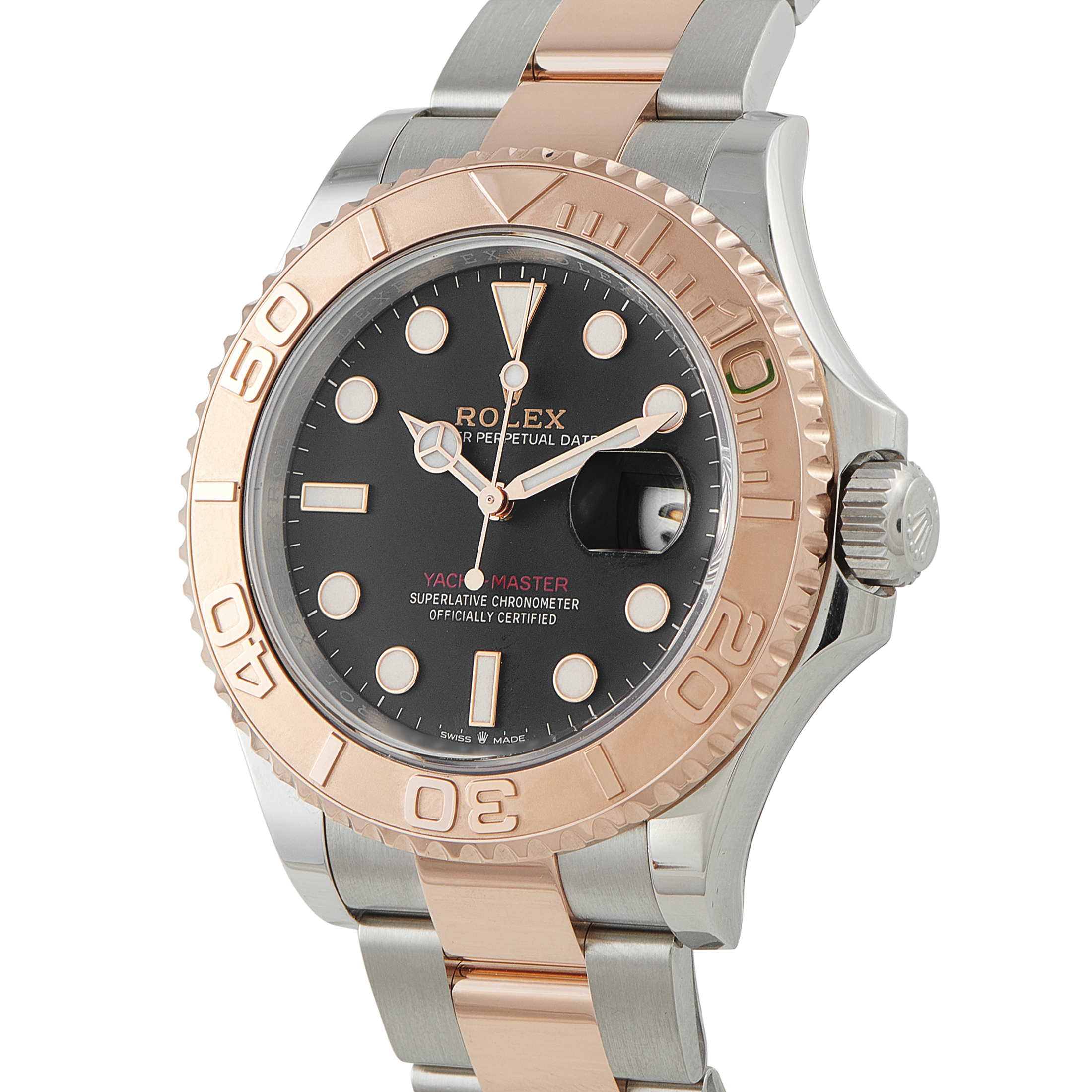 Rolex Yacht-Master 40 Black Dial Everose Rolesor Watch 126621 - Image 2