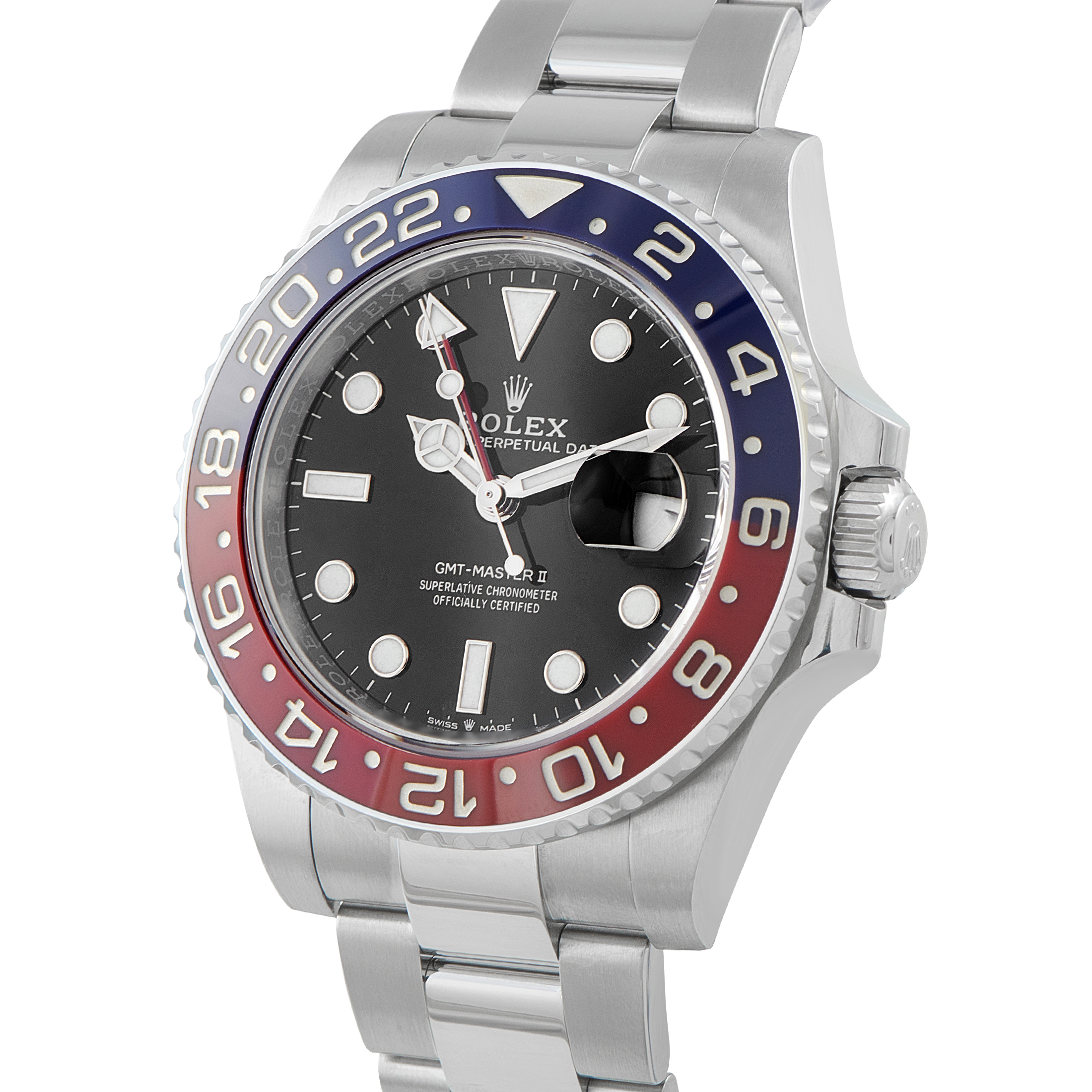 Rolex GMT-Master II Pepsi Steel Oyster Watch 126710BLRO - Image 2