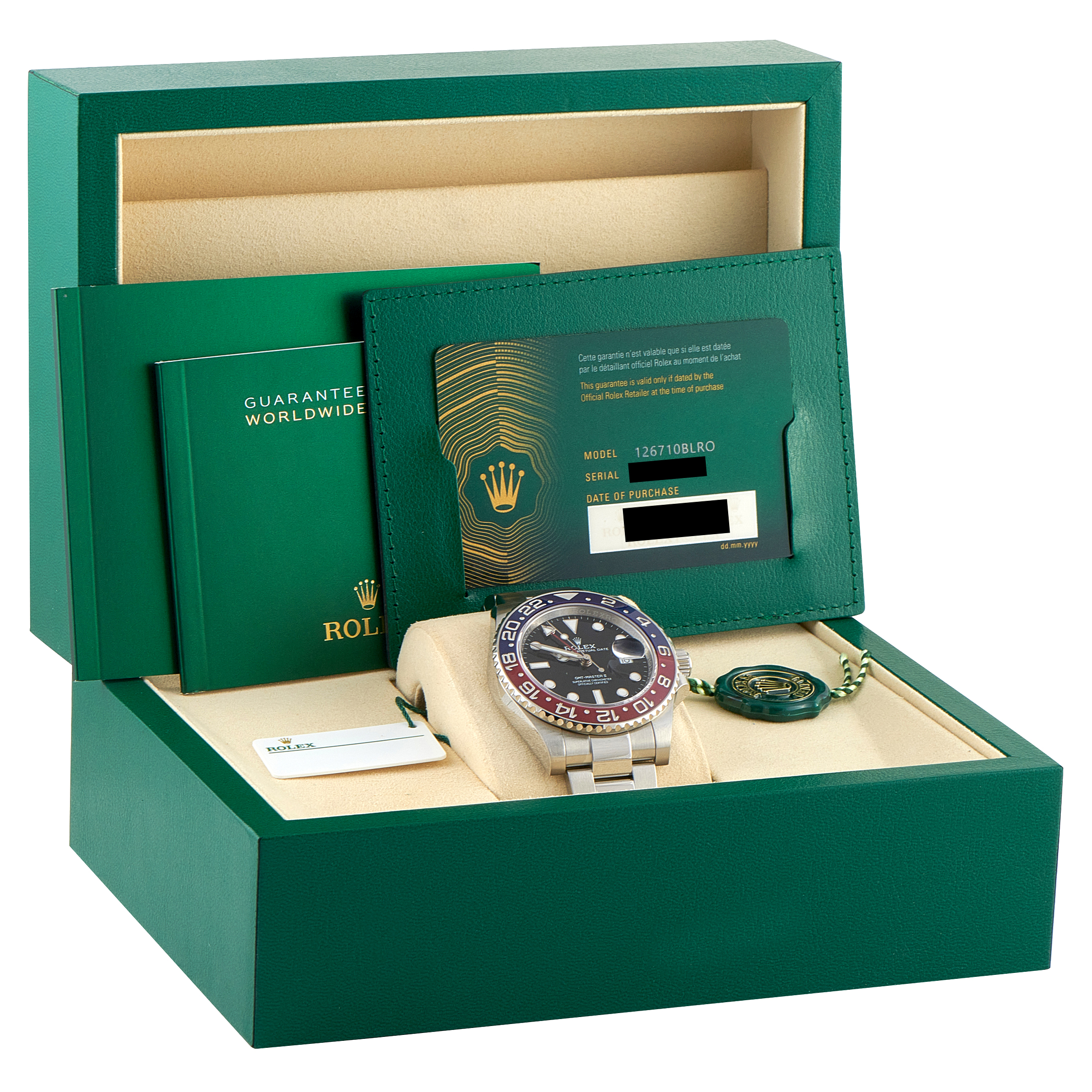 Rolex GMT-Master II Pepsi Steel Oyster Watch 126710BLRO - Image 5
