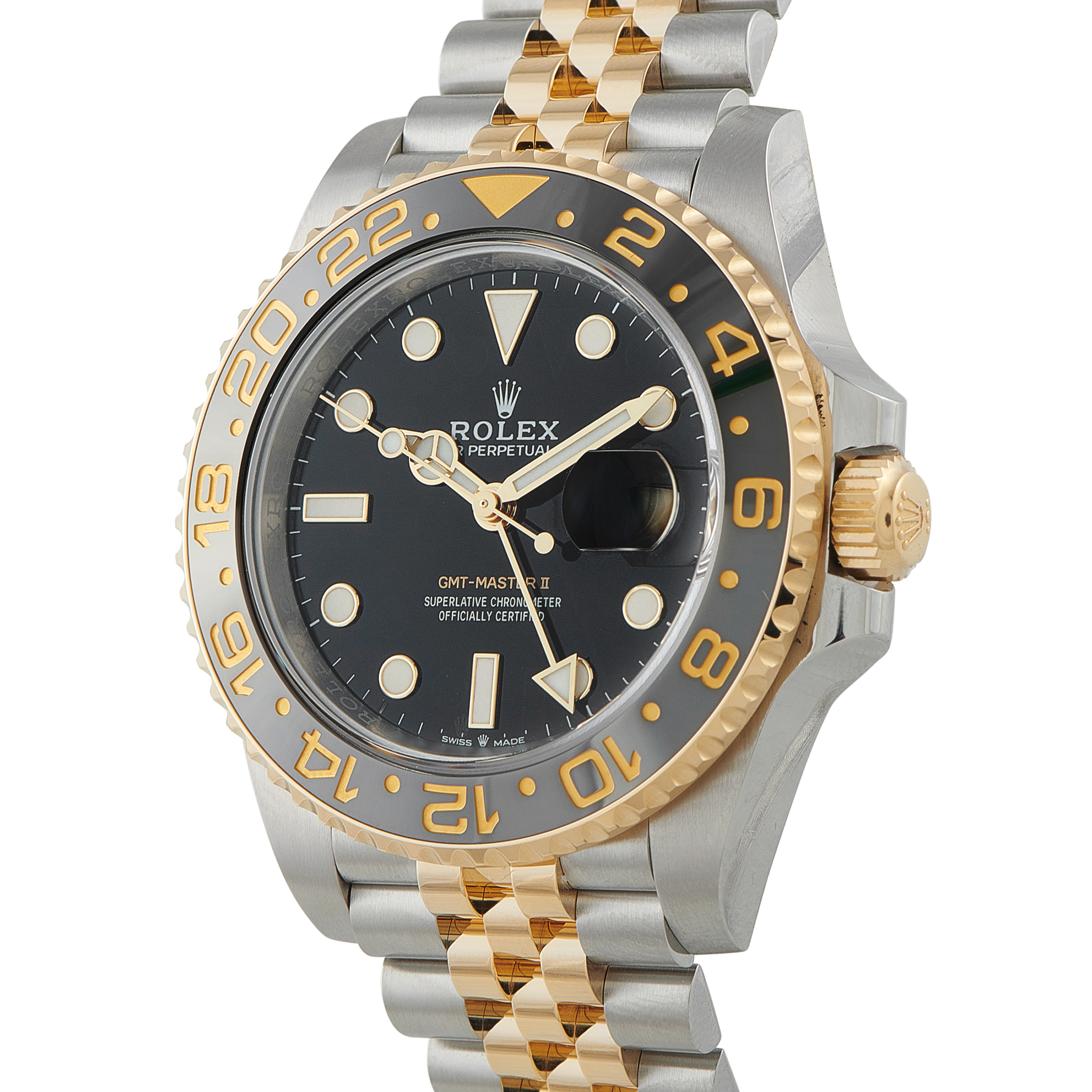 Rolex GMT-Master II Two-Tone Jubilee Watch 126713GRNR - Image 2
