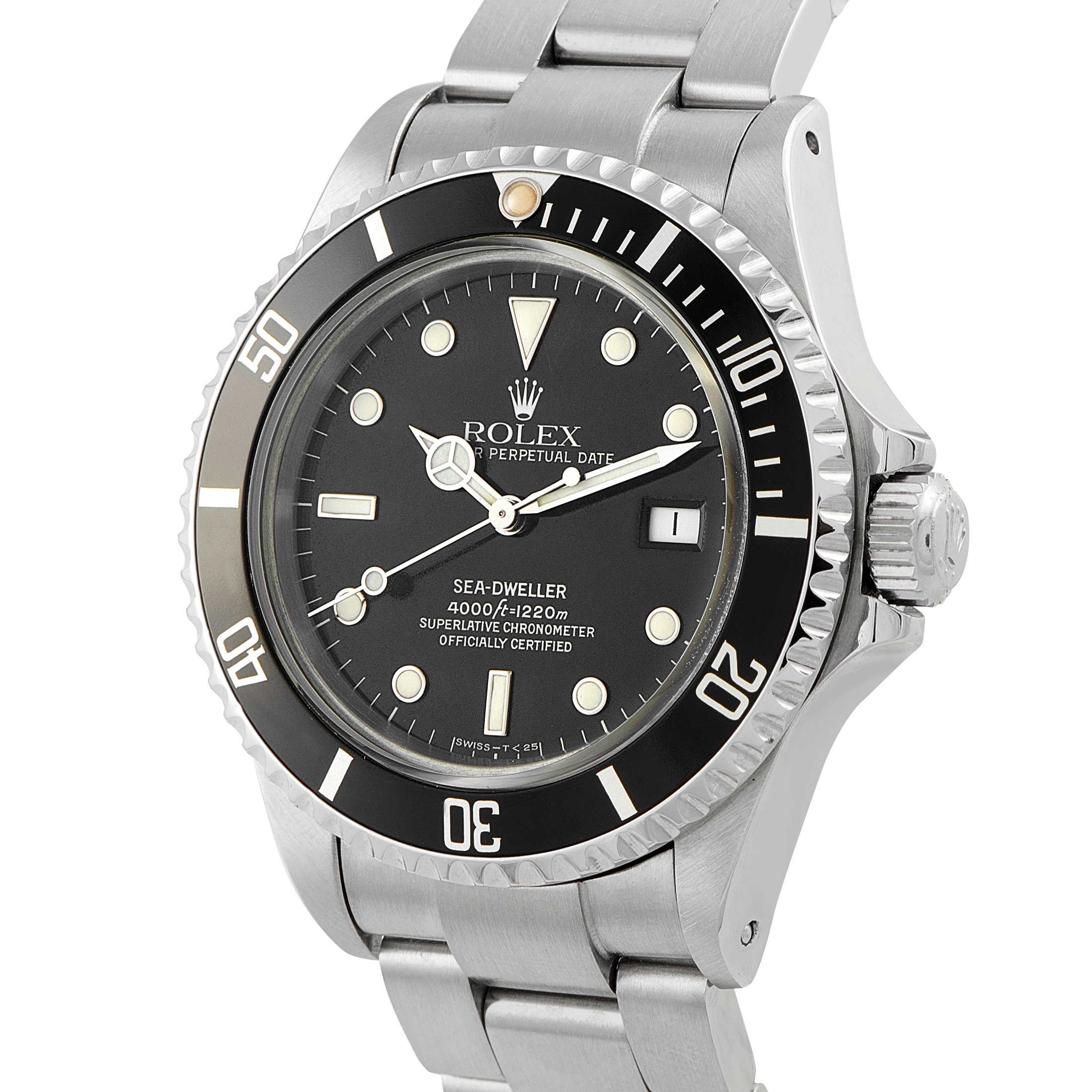Rolex Sea-Dweller Triple Six Steel Oyster Watch 16660 - Image 2
