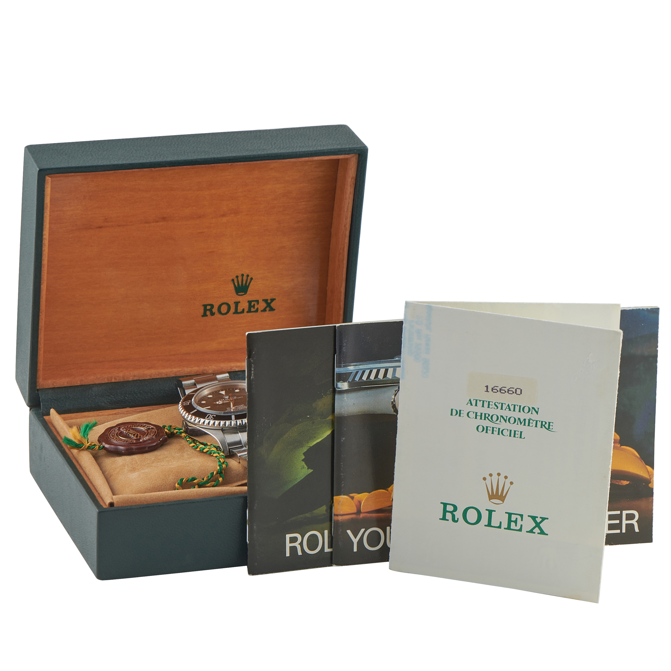 Rolex Sea-Dweller Triple Six Steel Oyster Watch 16660 - Image 5