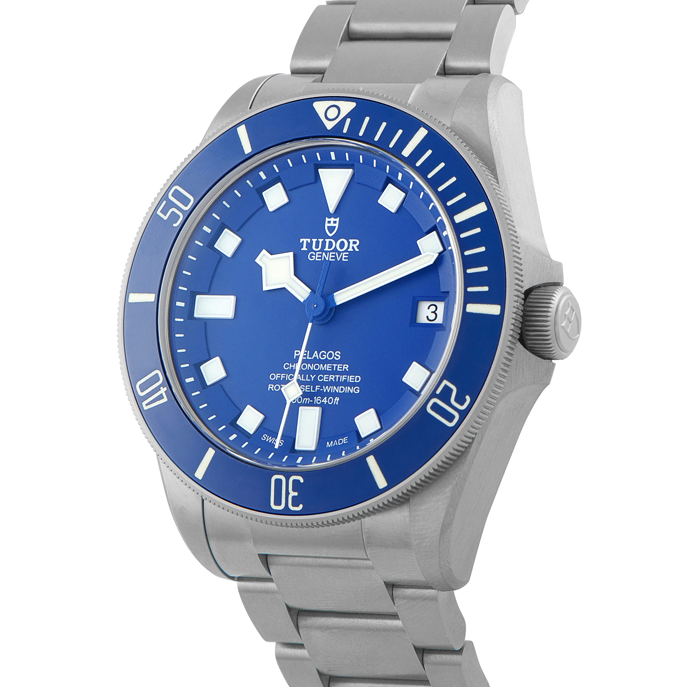 Tudor Pelagos Blue Dial Titanium Watch 25600TB - Image 2