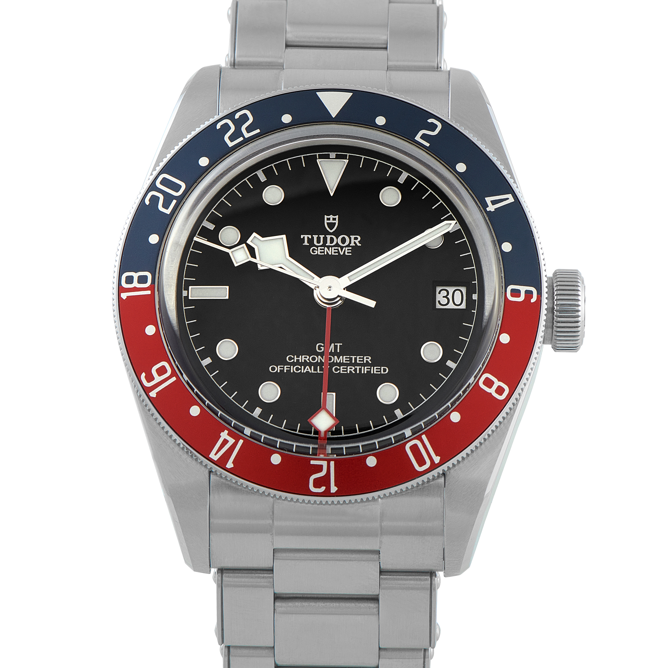Tudor Black Bay GMT Steel Watch 79830RB