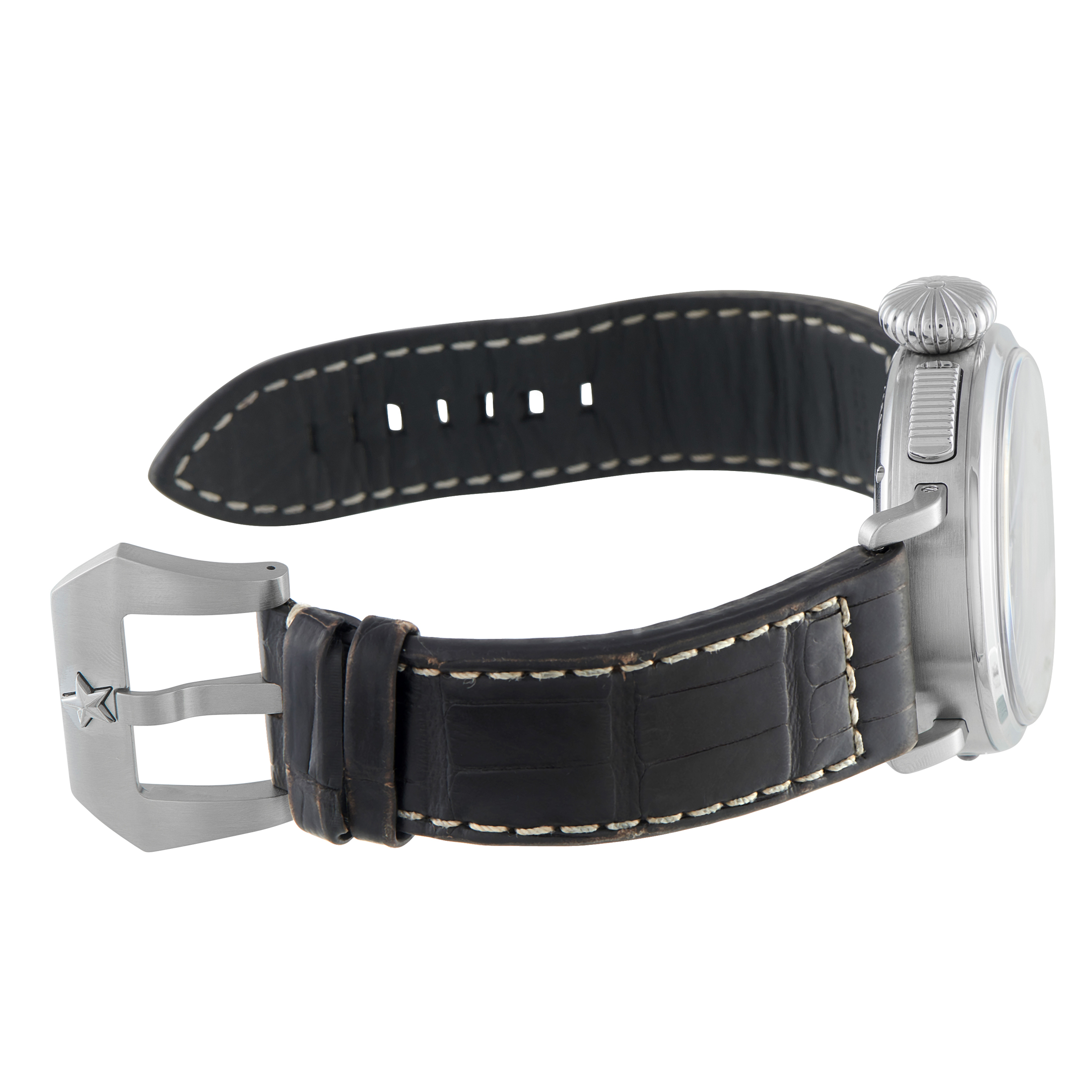 Zenith Pilot Type 20 Montre d'Aéronef Annual Calendar Steel Watch 03.2430.4054/21.C721 - Image 4