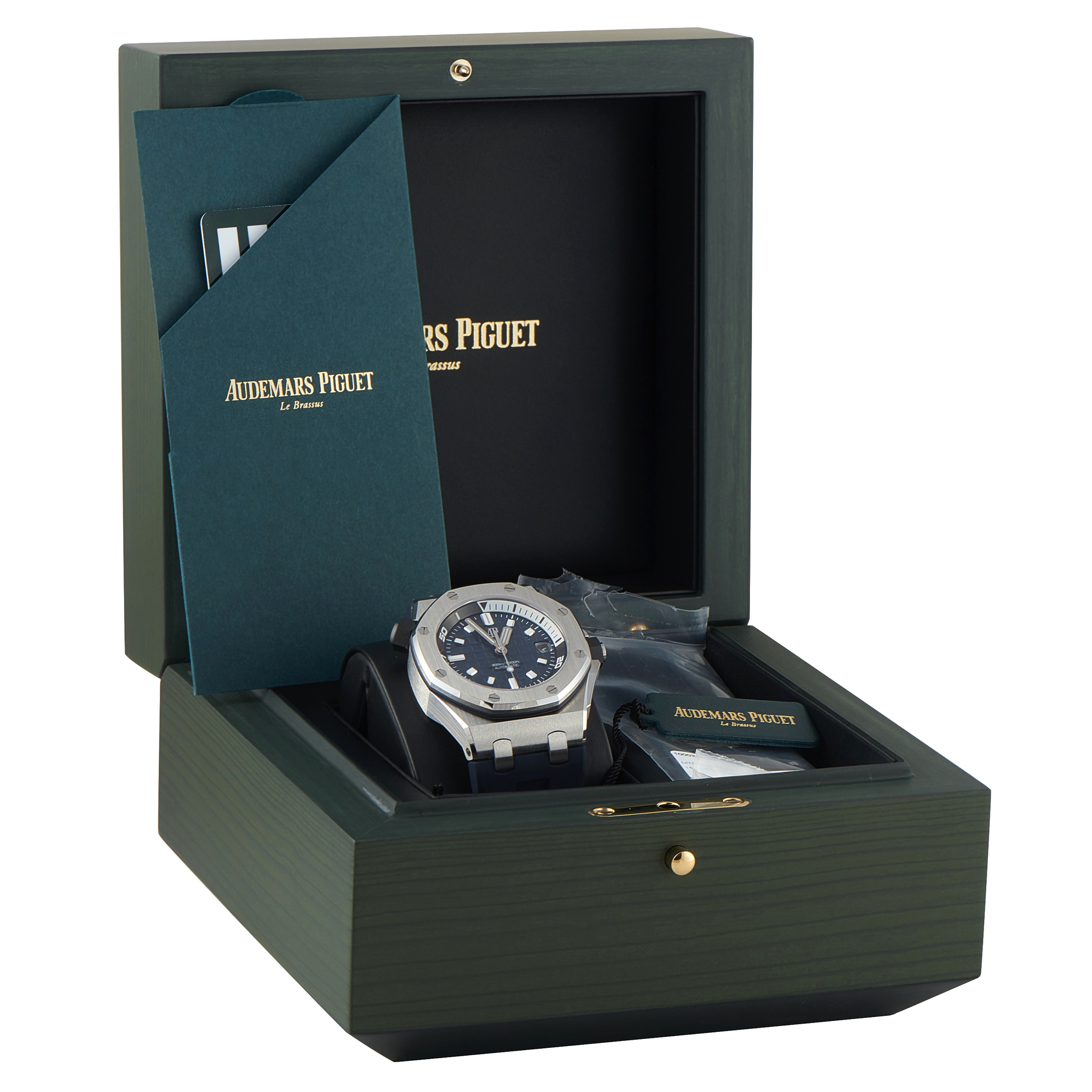 Audemars Piguet Royal Oak Offshore Diver Blue Dial Steel Watch 15720ST.OO.A027CA.01 - Image 5