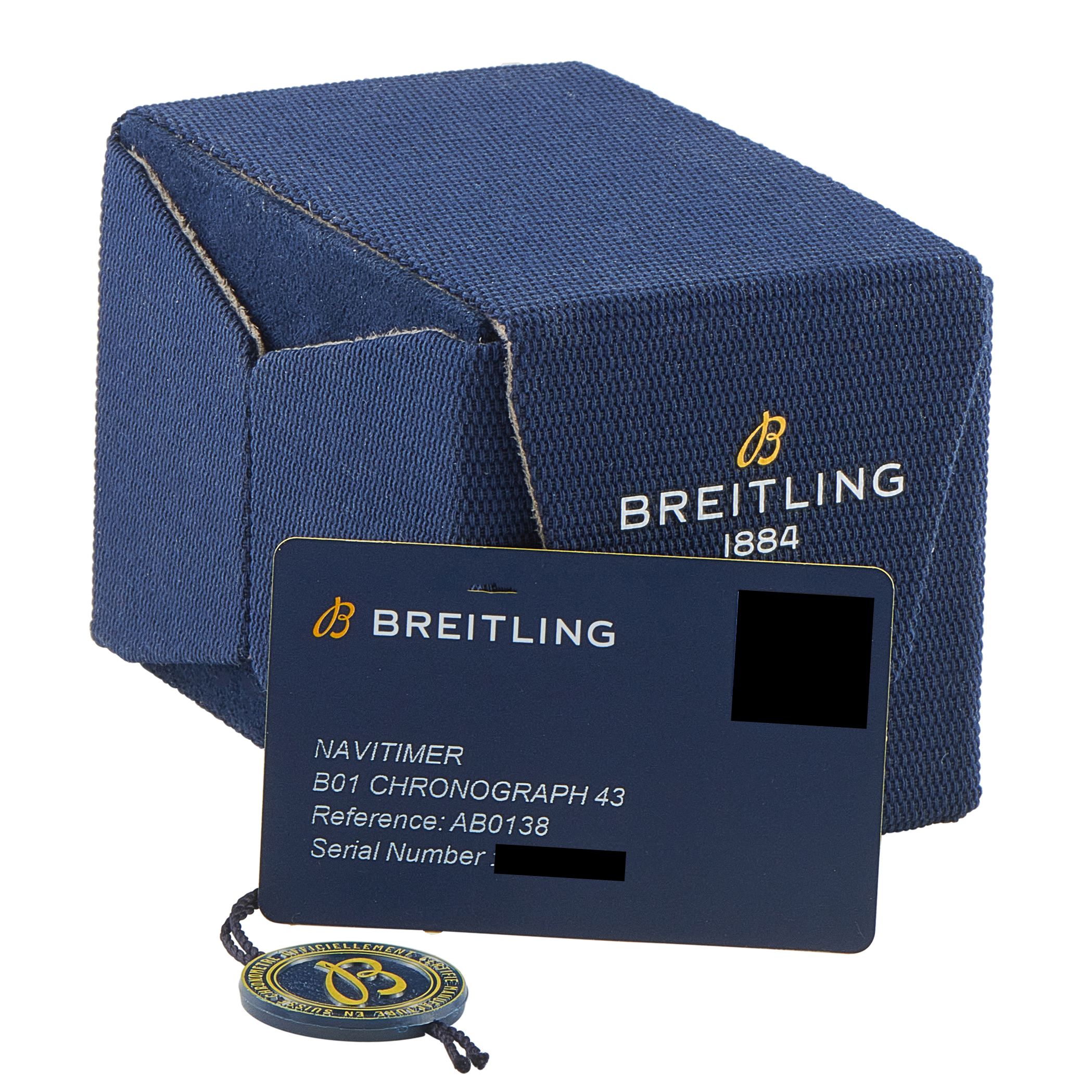 Breitling Navitimer B01 Chronograph 43 Ice Blue Dial Steel Watch AB0138241C1A1 - Image 5
