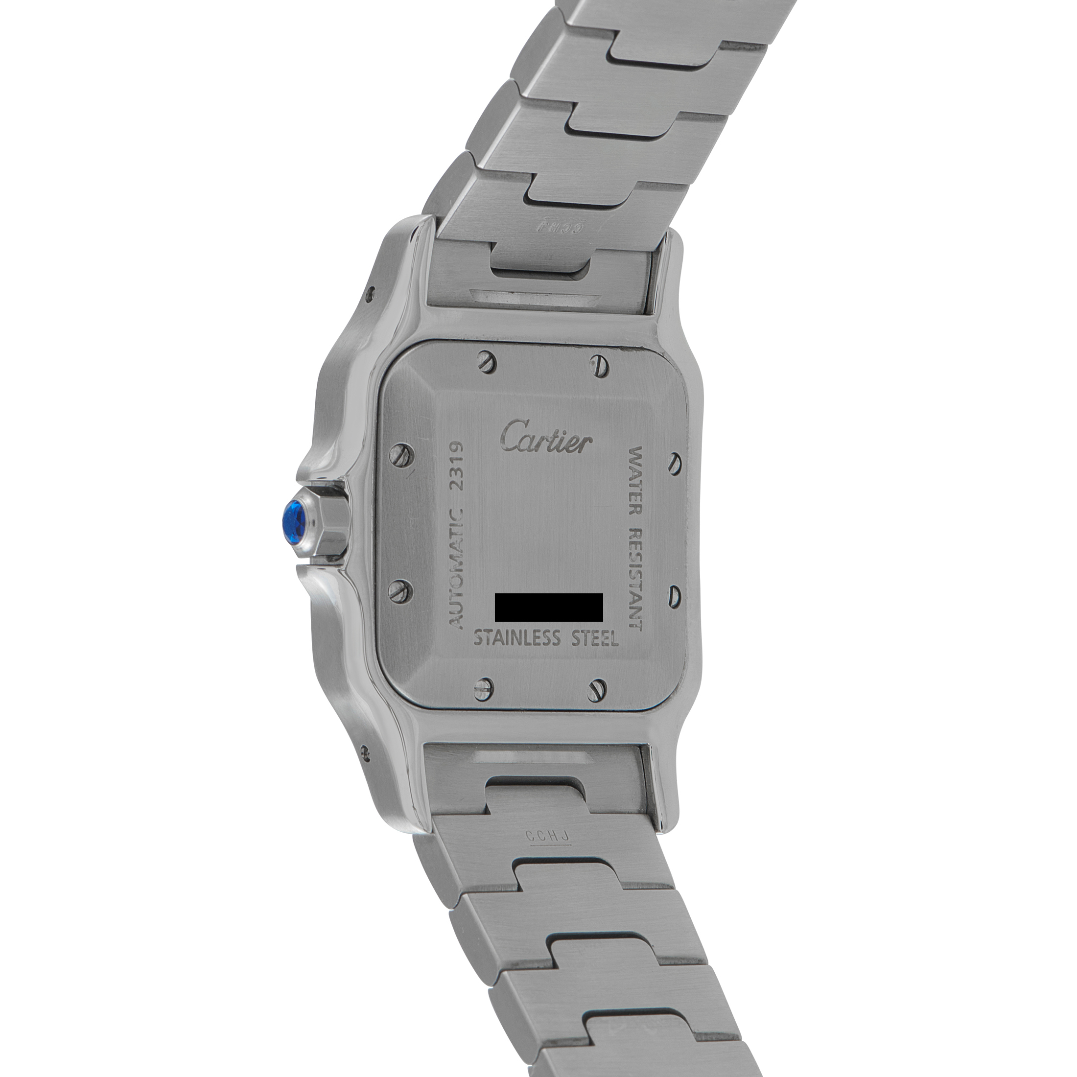 Cartier Santos Galbée Anthracite Dial SIHH Asia Limited Edition Steel Watch 2319 - Image 3