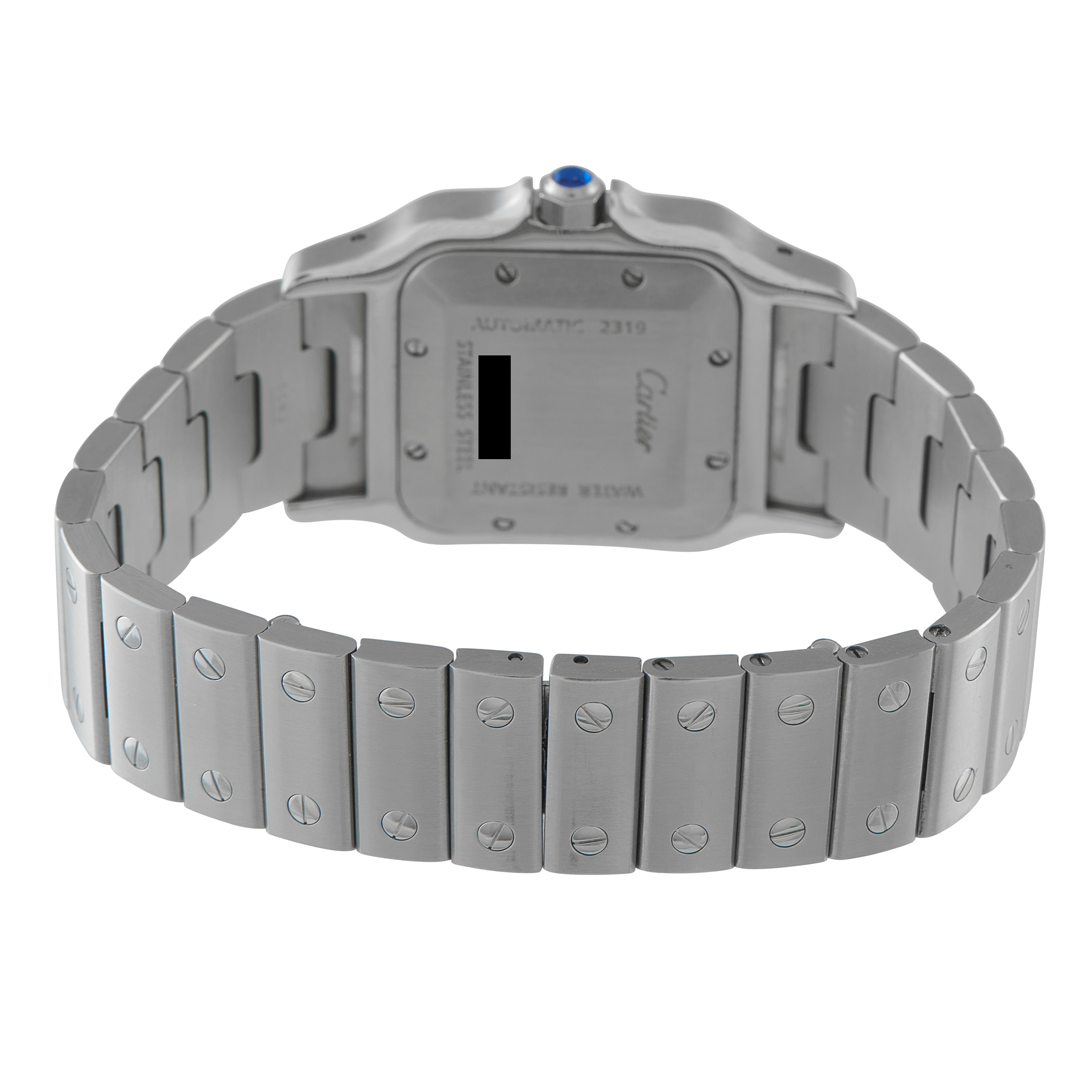 Cartier Santos Galbée Anthracite Dial SIHH Asia Limited Edition Steel Watch 2319 - Image 4