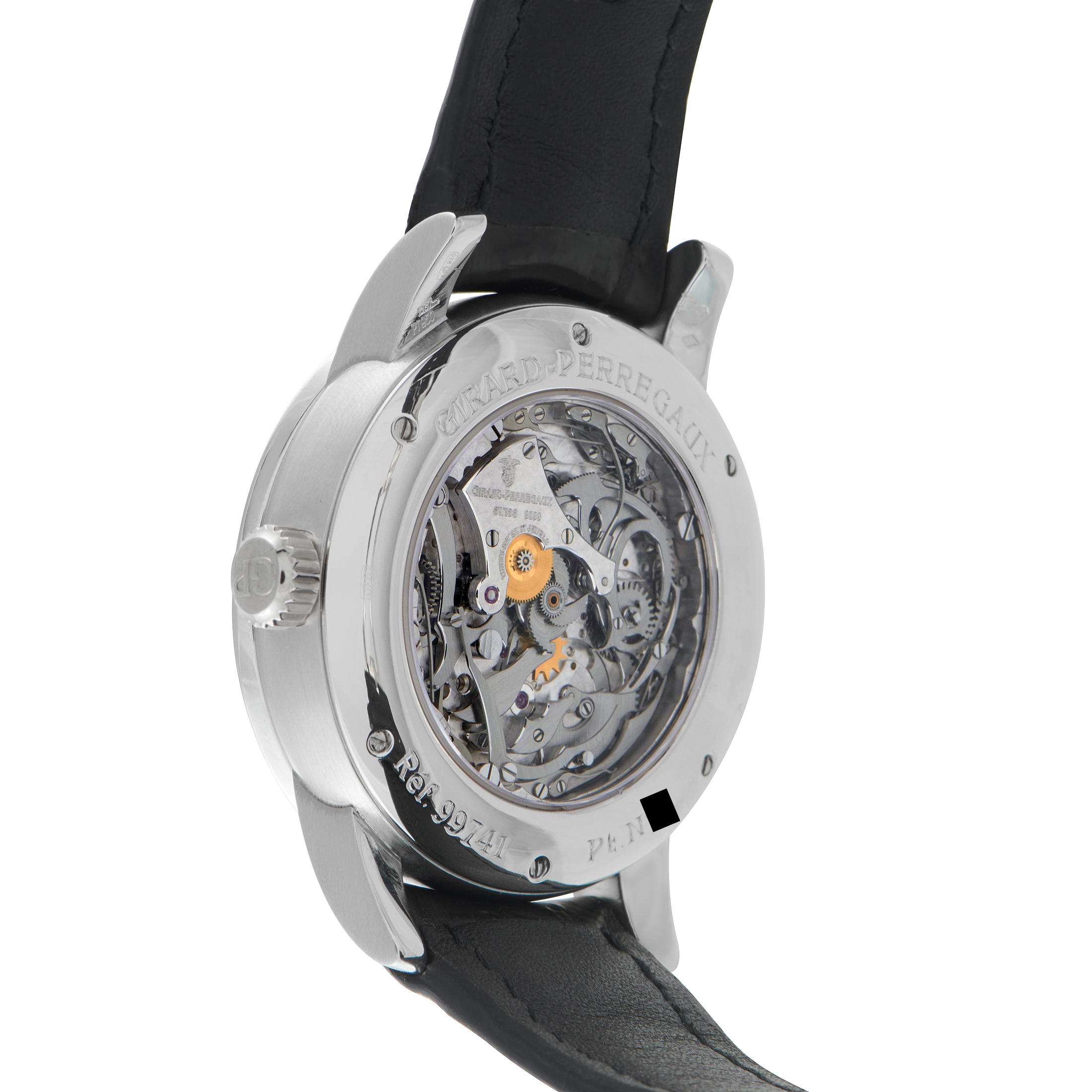 Girard Perregaux Opera II Perpetual Calendar Tourbillon Platinum Watch 99741 - Image 3
