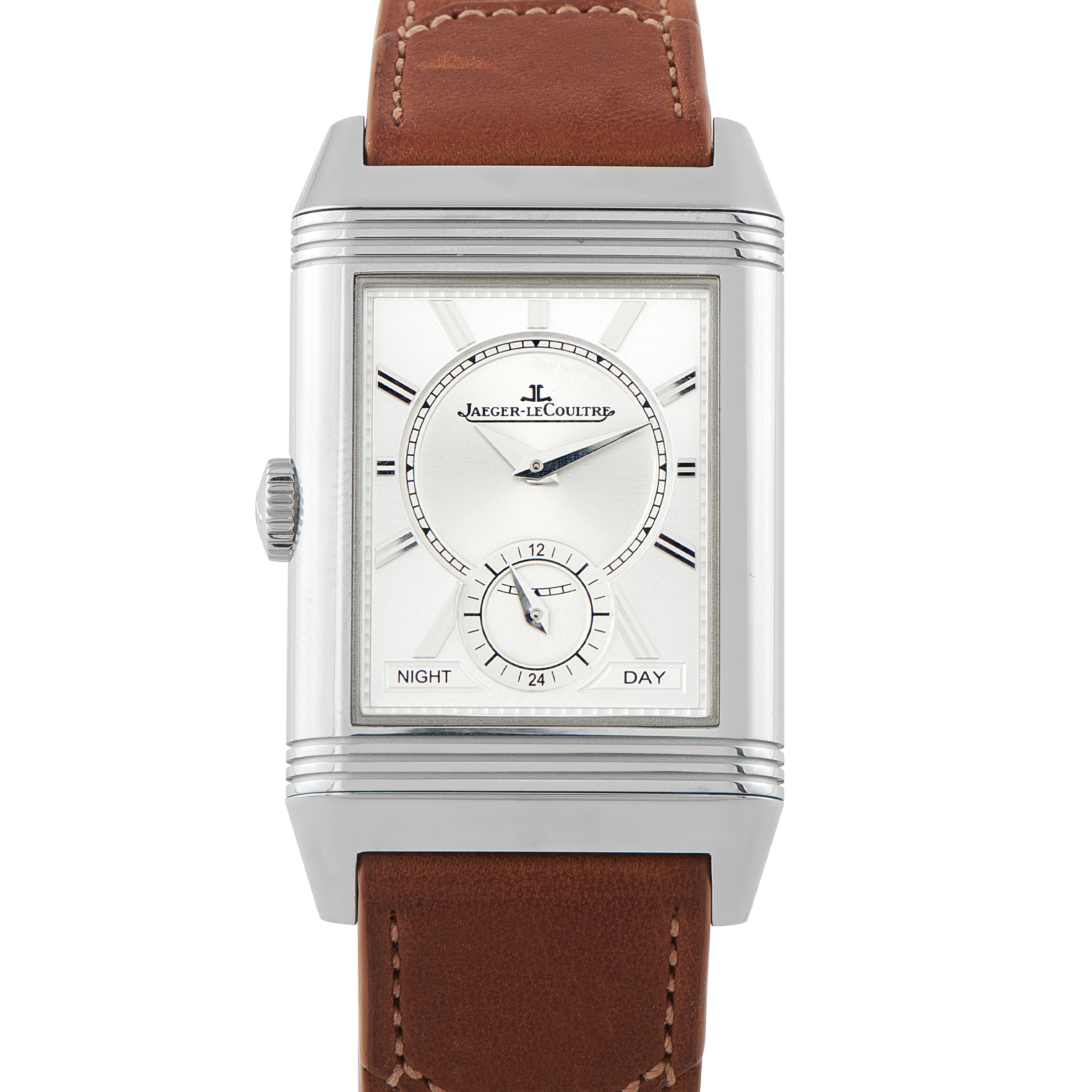 Jaeger-LeCoultre Reverso Tribute Duoface Small Seconds Steel Watch Q3988481 - Image 2