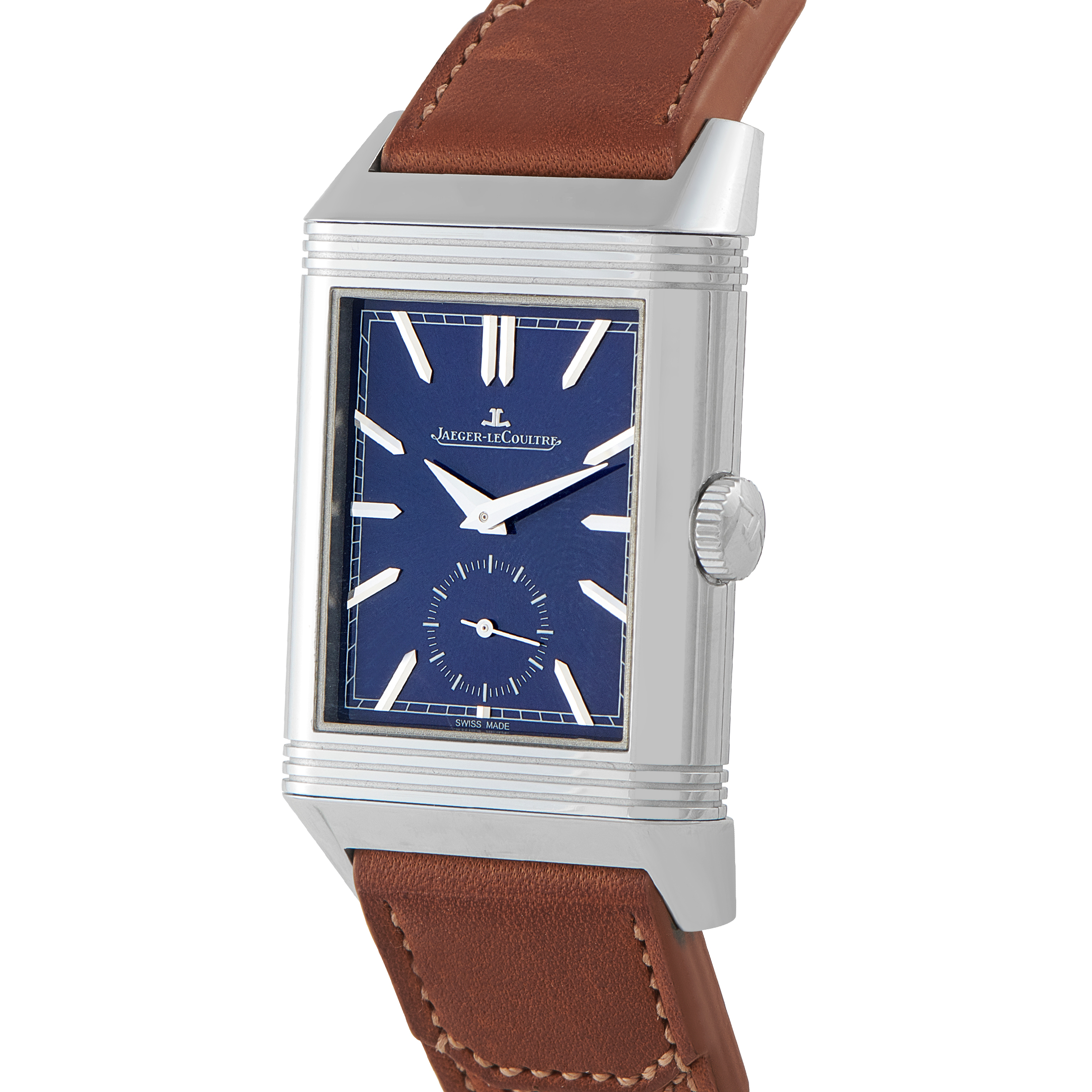 Jaeger-LeCoultre Reverso Tribute Duoface Small Seconds Steel Watch Q3988481 - Image 3