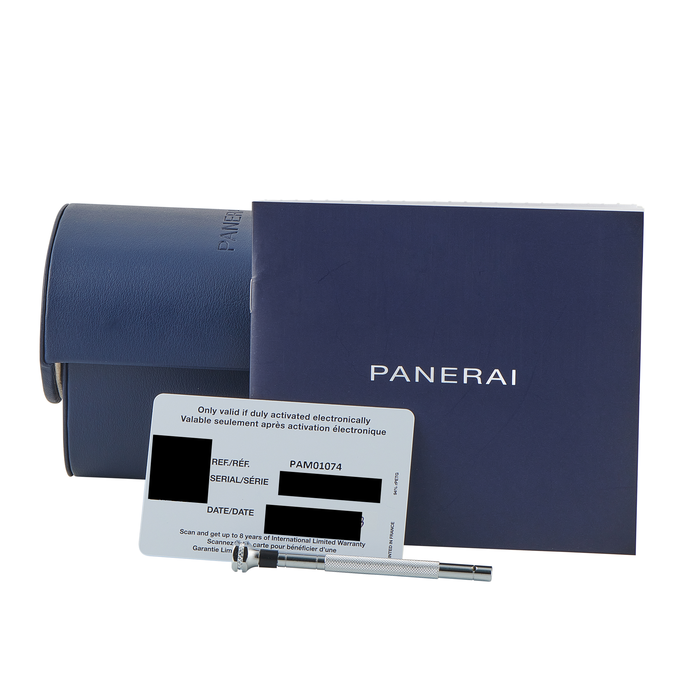 Officine Panerai Submersible Bronzo Blue Abisso Watch pam1074 - Image 5