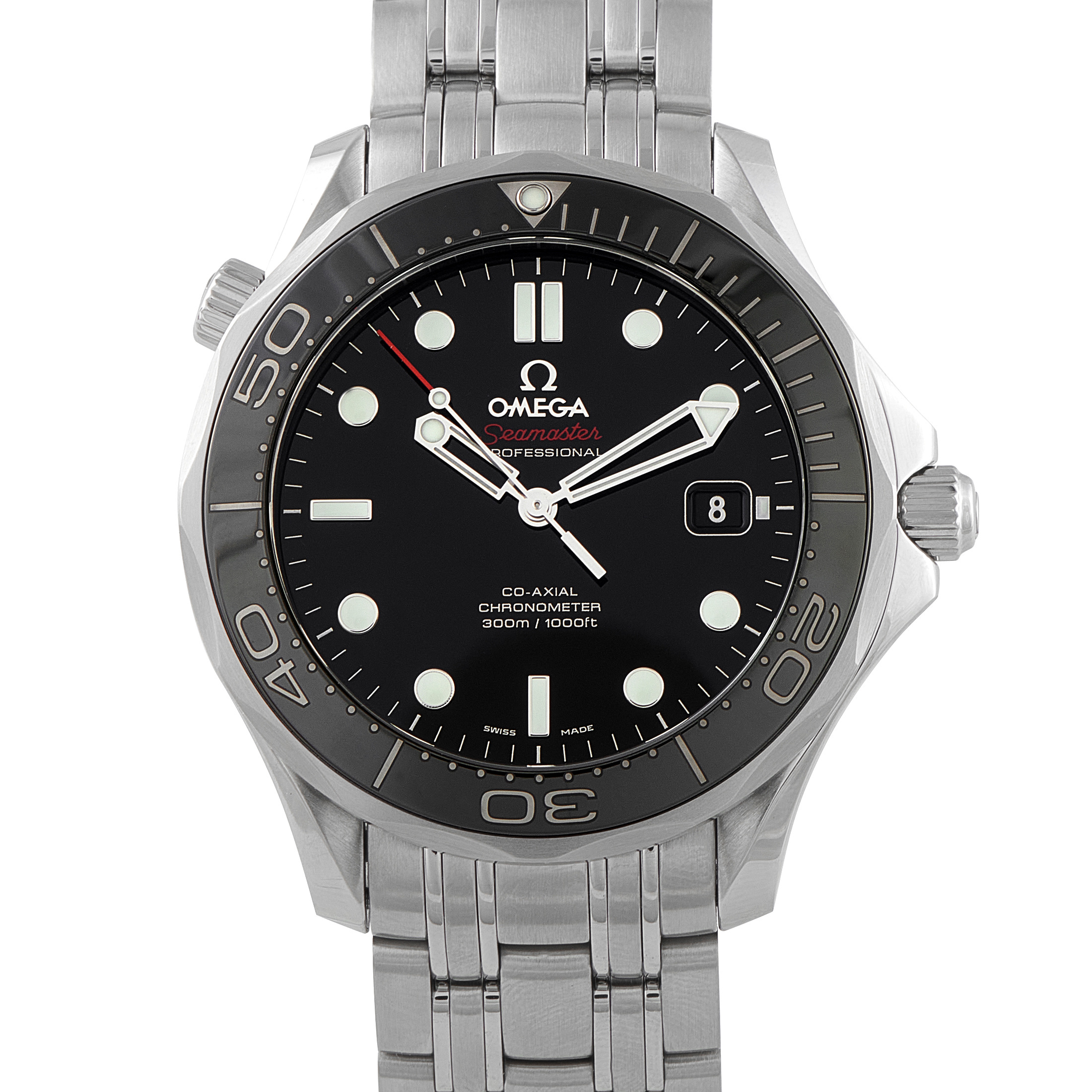 Omega Seamaster Diver 300M Steel Watch 212.30.41.20.01.003