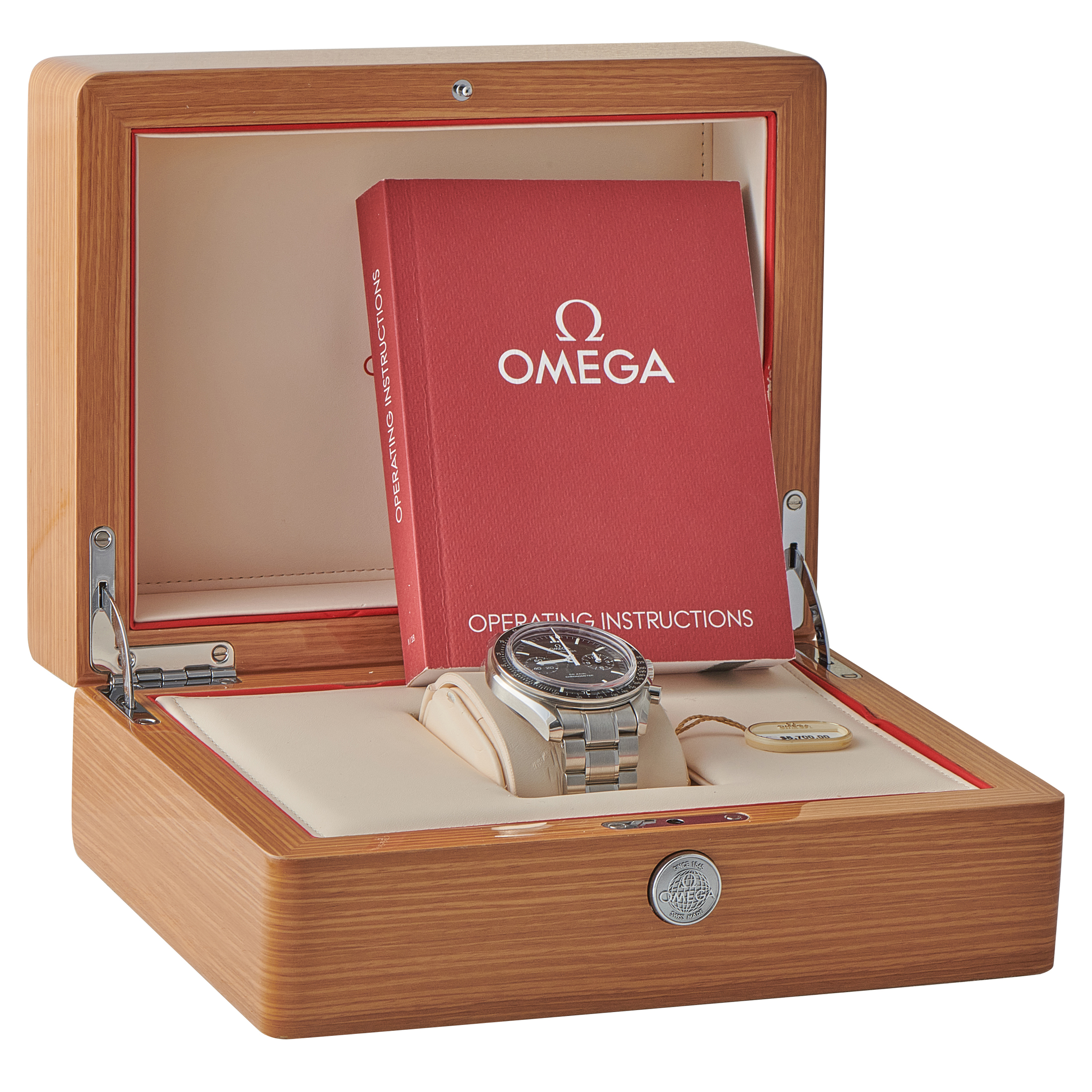 Omega Speedmaster Moonwatch Co-Axial Chronograph Steel Watch 311.30.44.51.01.002 - Image 5