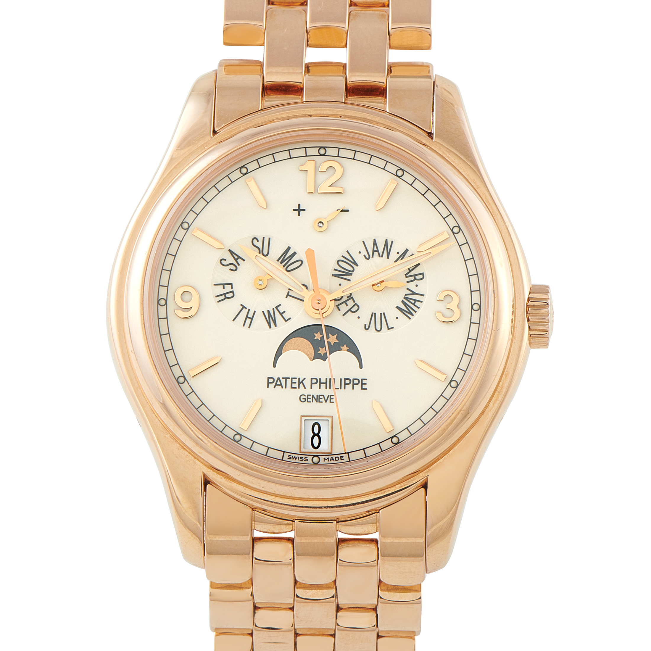 Patek Philippe Annual Calendar Rose Gold Watch 5146/1r
