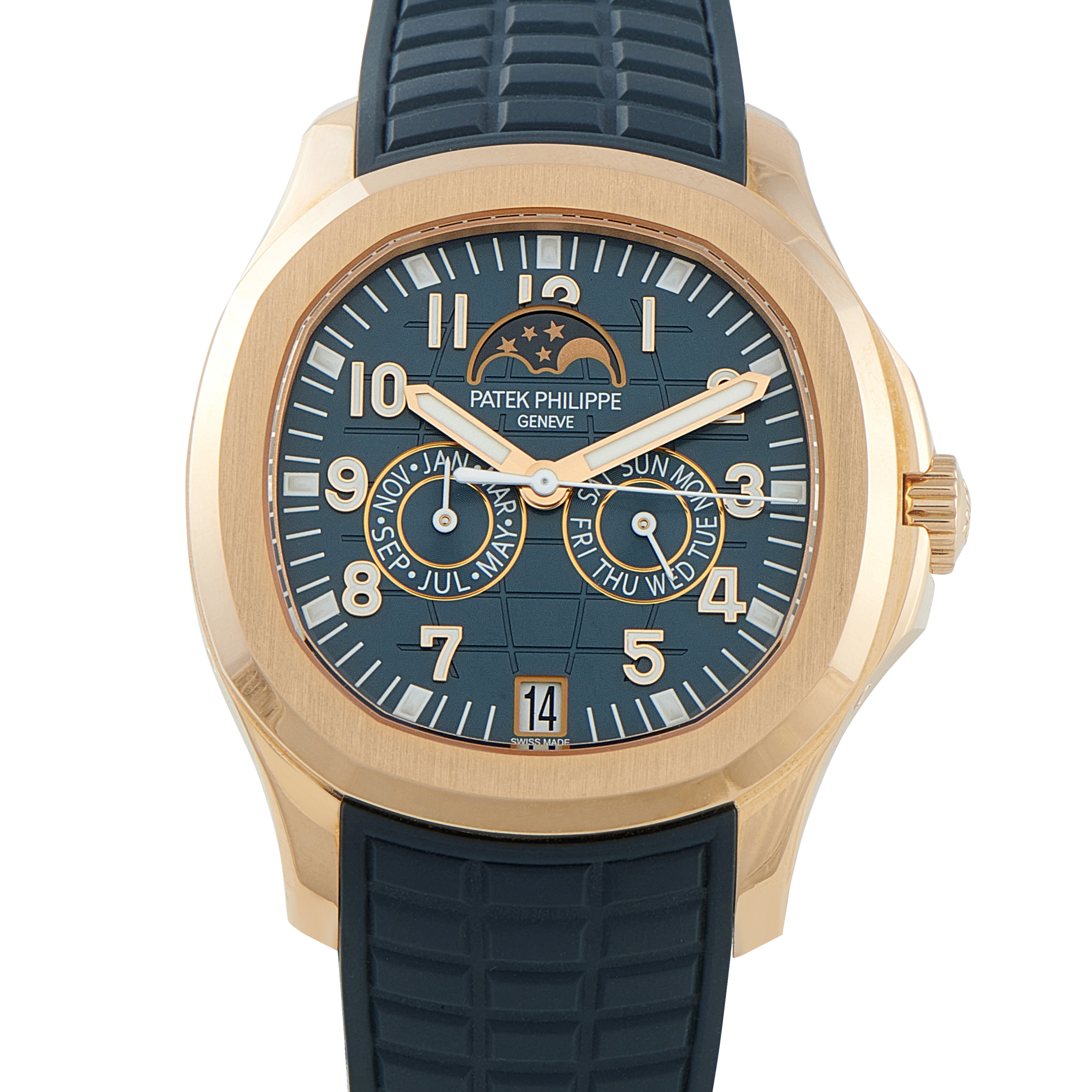 Patek Philippe Aquanaut Luce Annual Calendar 18K Rose Gold Watch 5261R-001