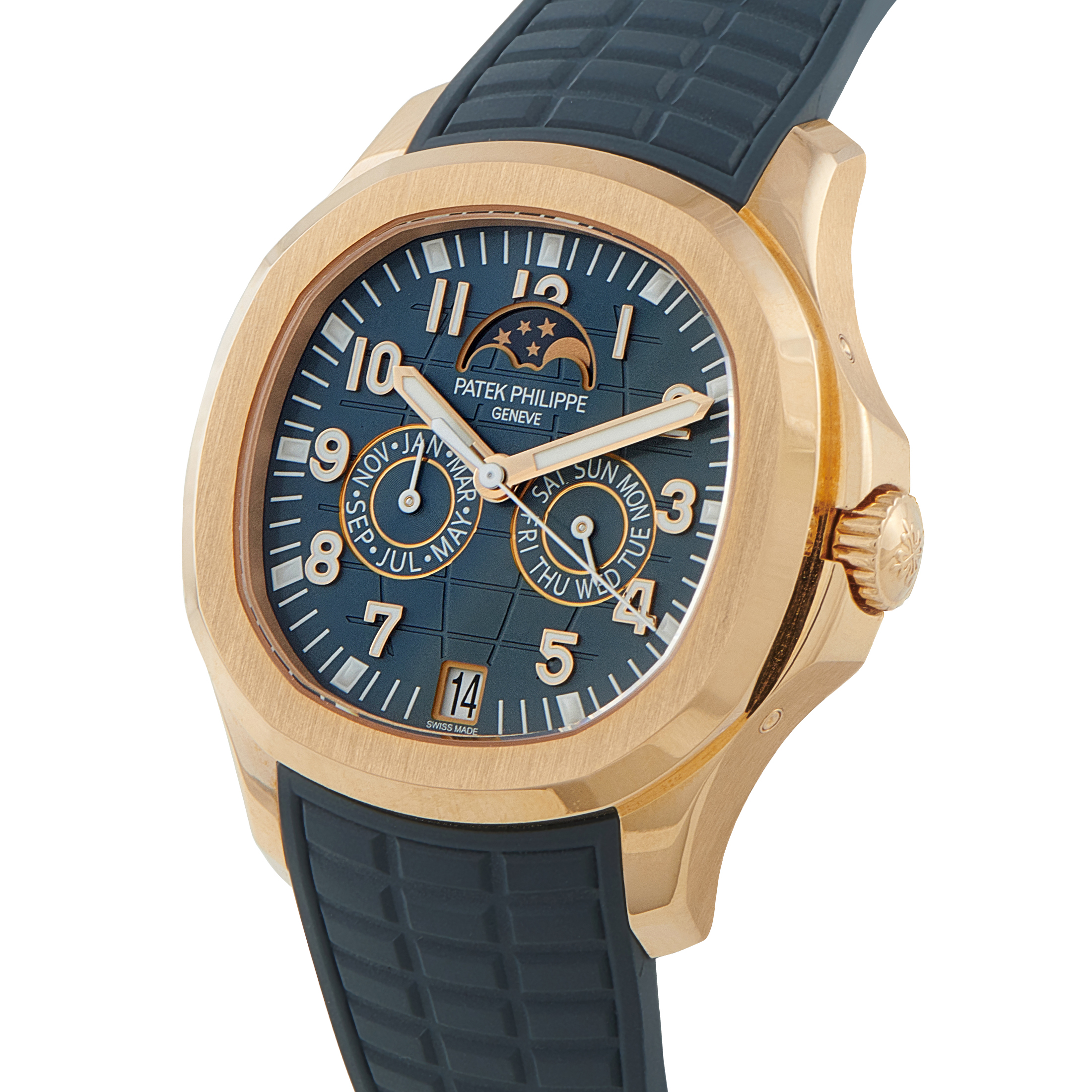 Patek Philippe Aquanaut Luce Annual Calendar 18K Rose Gold Watch 5261R-001 - Image 2