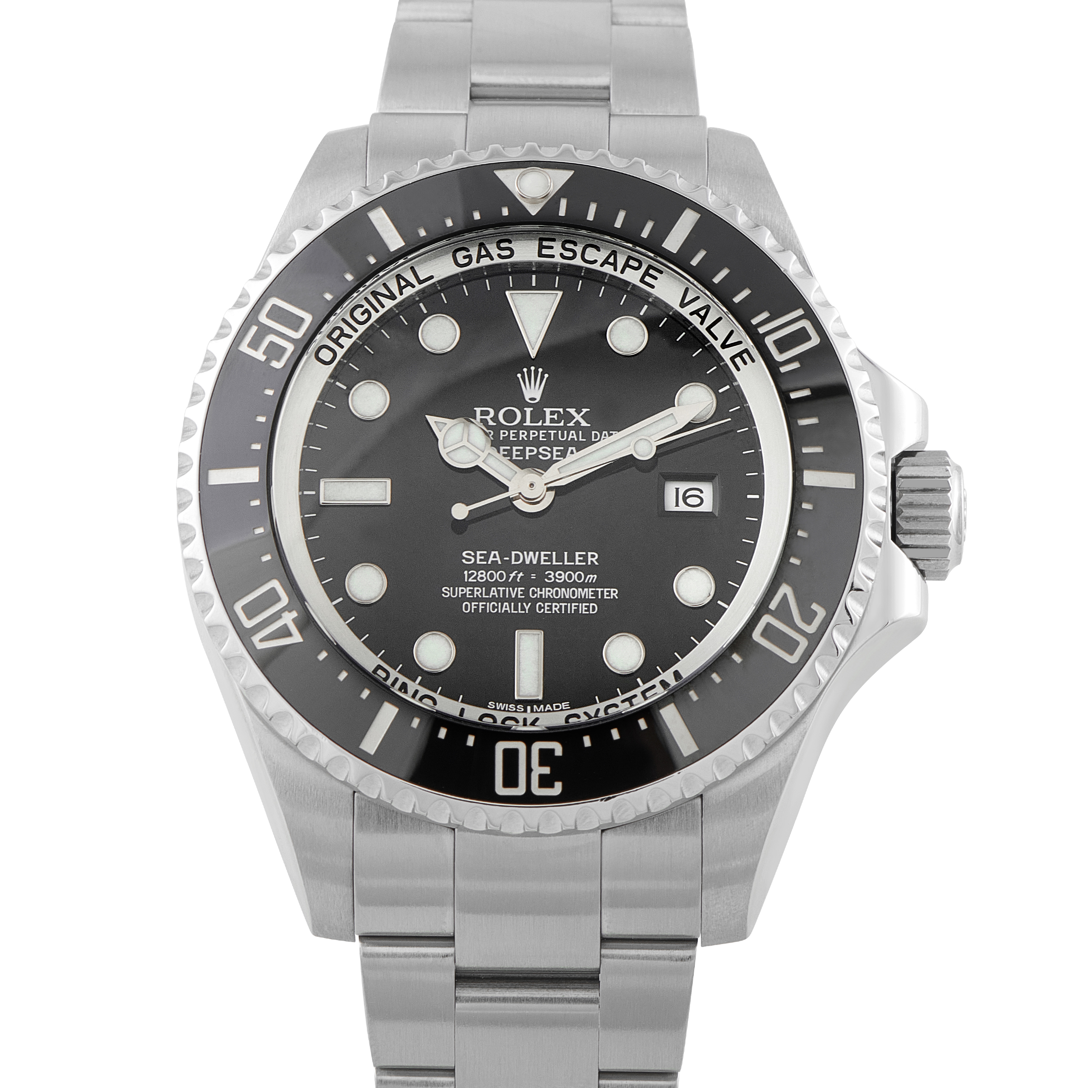 Rolex Sea-Dweller Deepsea Steel Watch 116660
